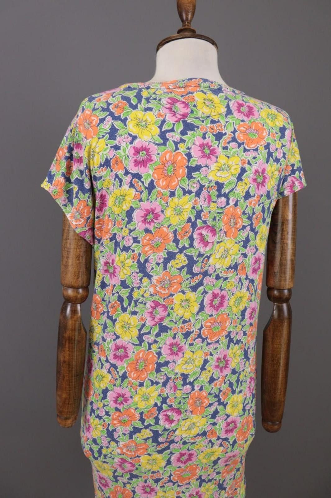 Polo Ralph Lauren Ralph Lauren Blue Floral Short Dress Summer Size M Size M / US 6-8 / IT 42-44 - 12 Thumbnail