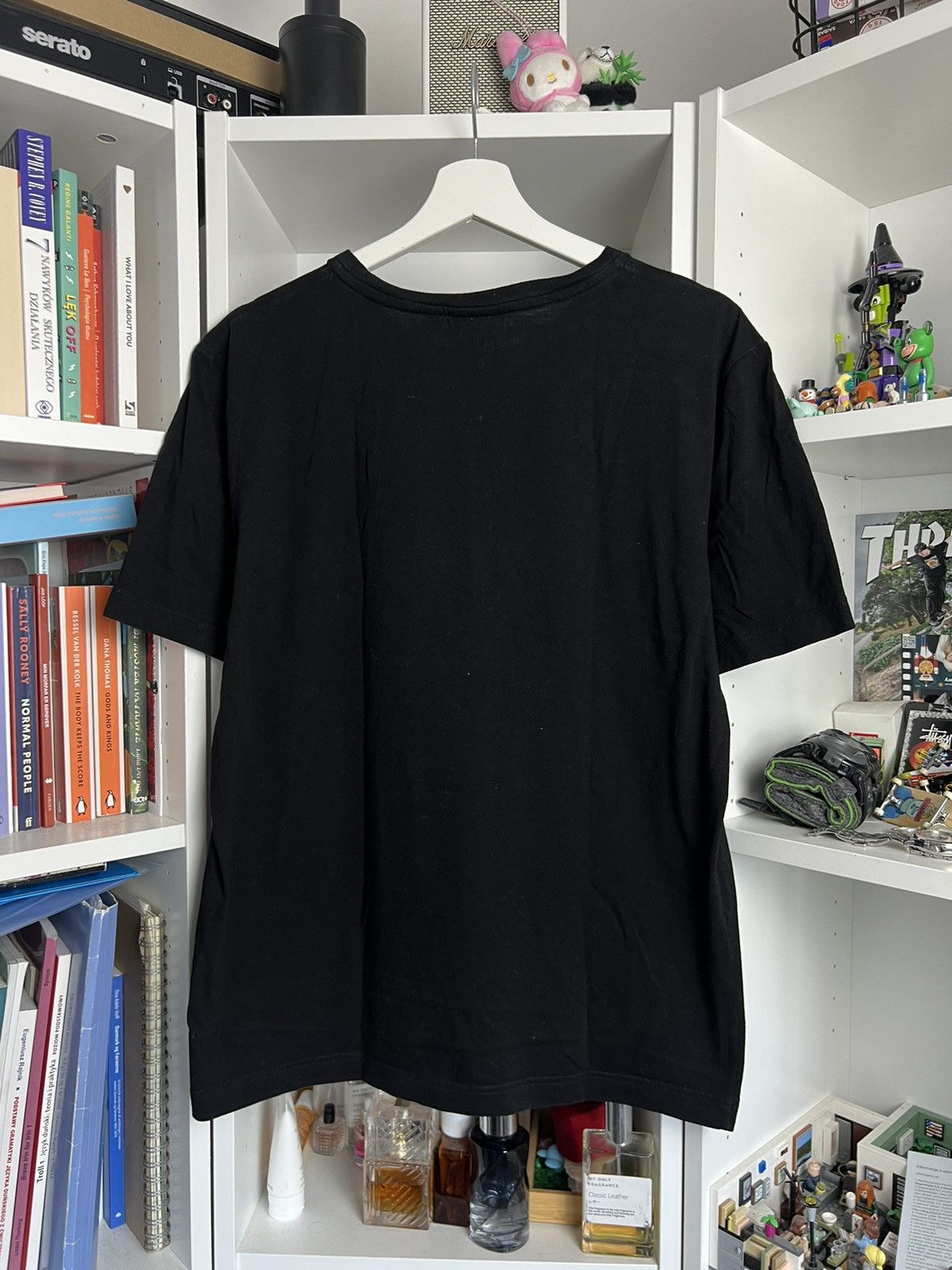 Designer × Lacoste Lacoste Live printed black t-shirt tee L designer old money Size US L / EU 52-54 / 3 - 2 Thumbnail