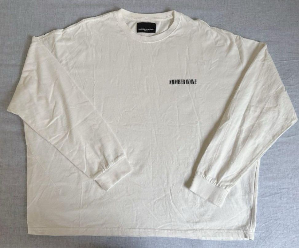 Number (N)ine Number nine arch logo oversized t-shirt Size US M / EU 48-50 / 2 - 2 Thumbnail