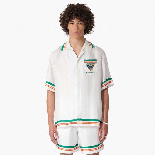 Casablanca o1mle0326 Knitted Collar Short Sleeve Shirt Tennis Club Size US XS / EU 42 / 0 - 3 Thumbnail