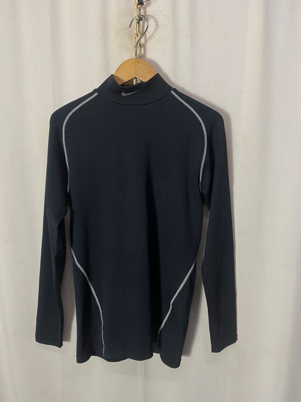 Nike × Vintage Vintage nike tight long sleeve shirt Size US M / EU 48-50 / 2 - 3 Thumbnail