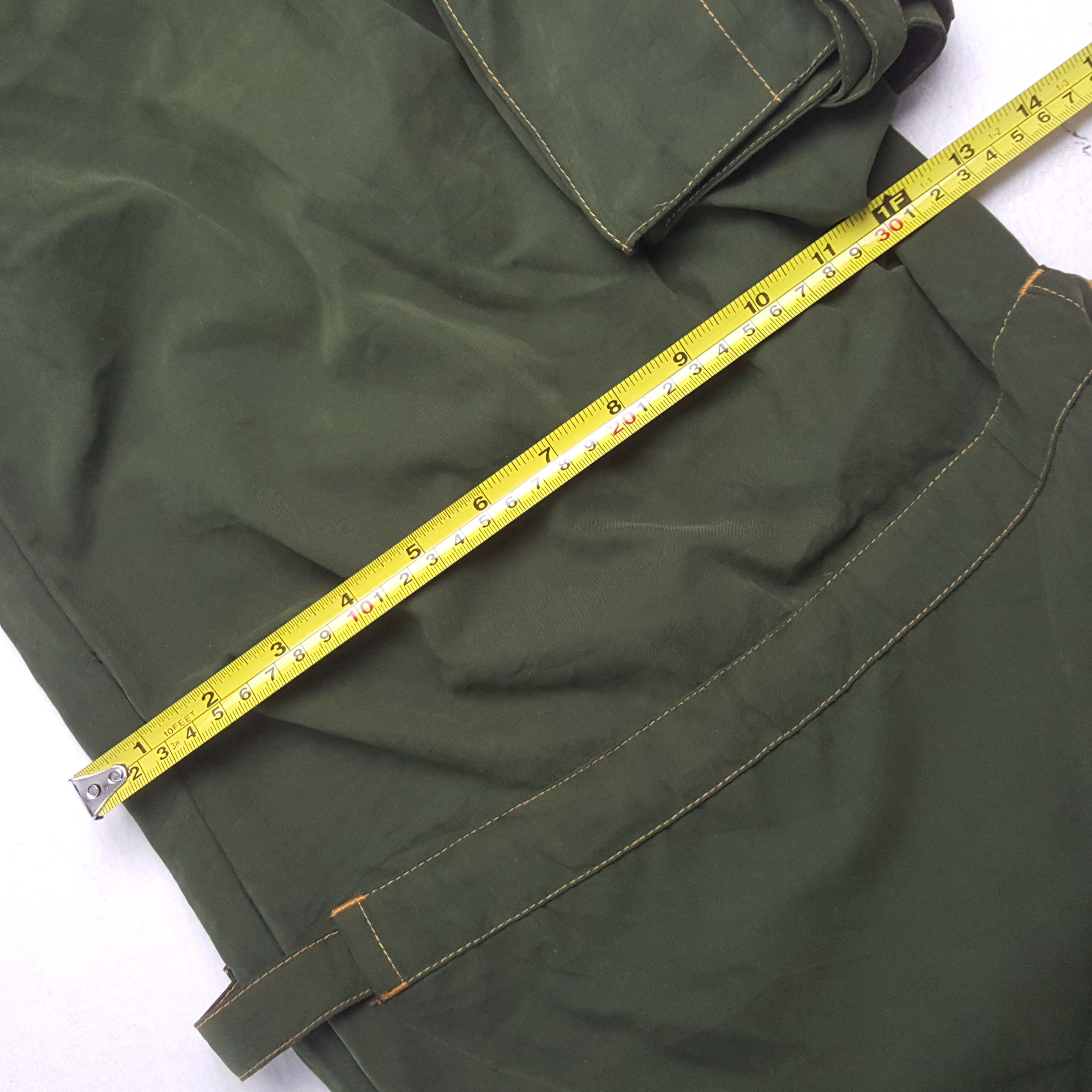 Vintage Vintage ILLIG Tactical Baggy Casual Parachute Pant RR8 Size US 33 - 10 Thumbnail