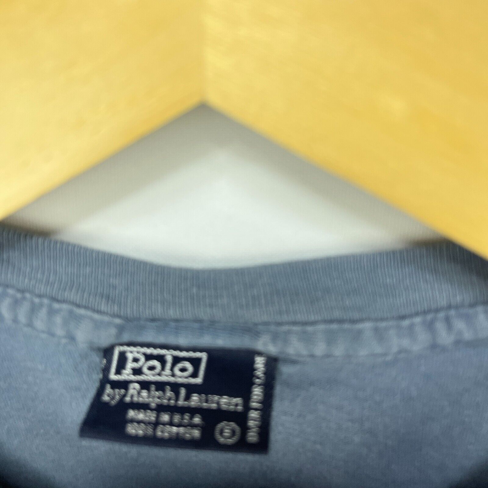 Ralph Lauren × Vintage Vintage 90s Polo Ralph Lauren Single Stitch Shirt Small Pony Size US S / EU 44-46 / 1 - 5 Thumbnail