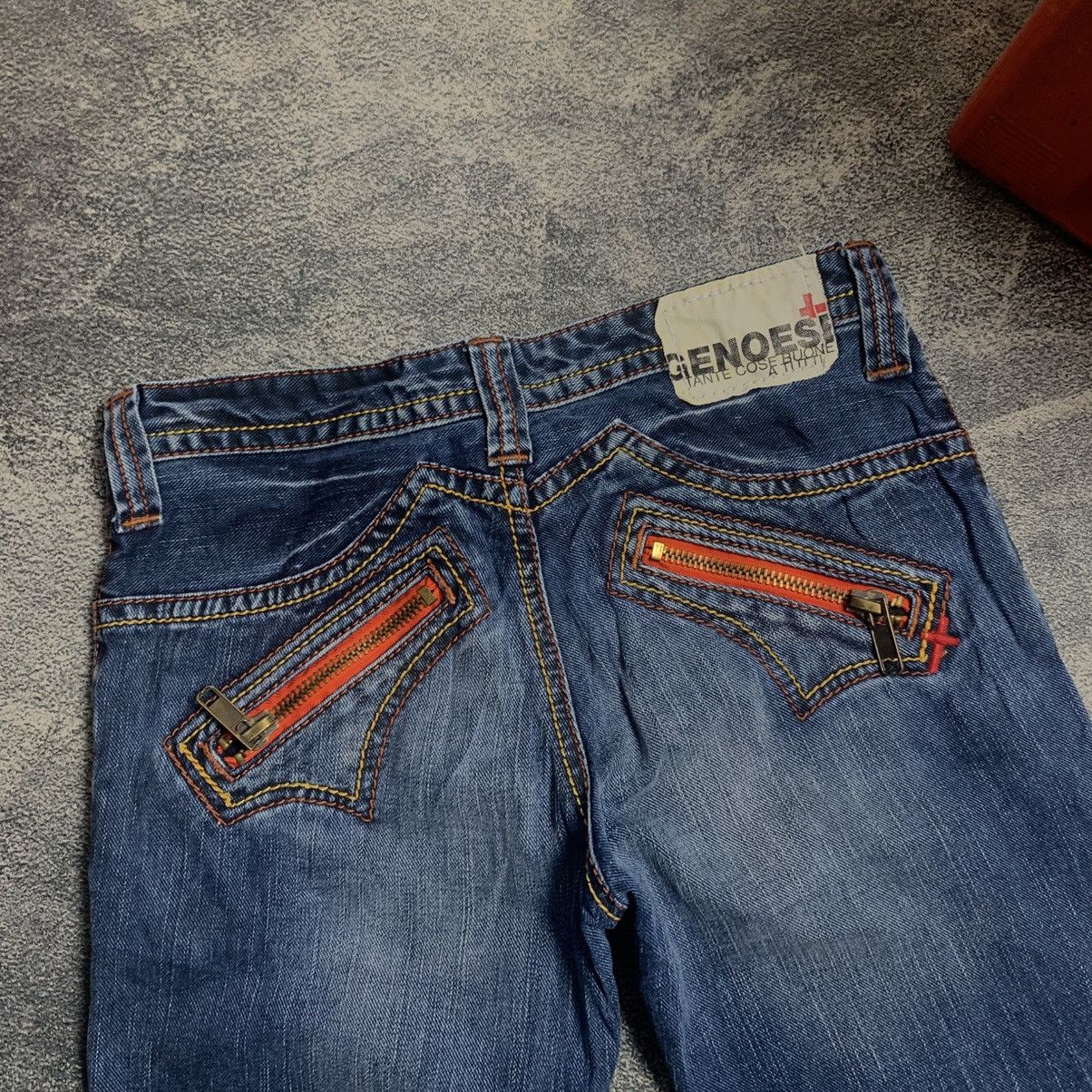 If Six Was Nine Flared Jeans Genoese Tante Cose Bounea Tutti Size 28" / US 6 / IT 42 - 10 Thumbnail