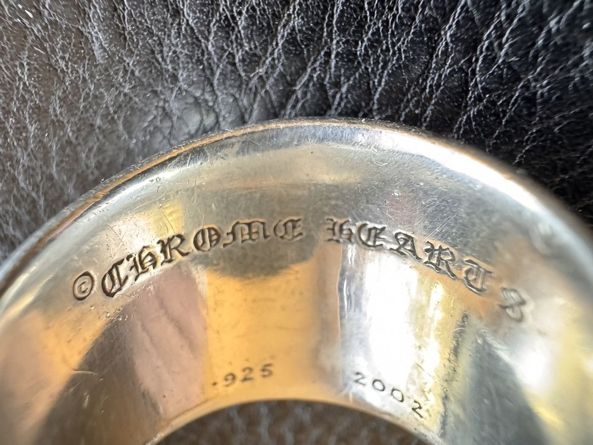 Chrome Hearts Chrome Hearts large ring with center diamond + Size ONE SIZE - 4 Thumbnail
