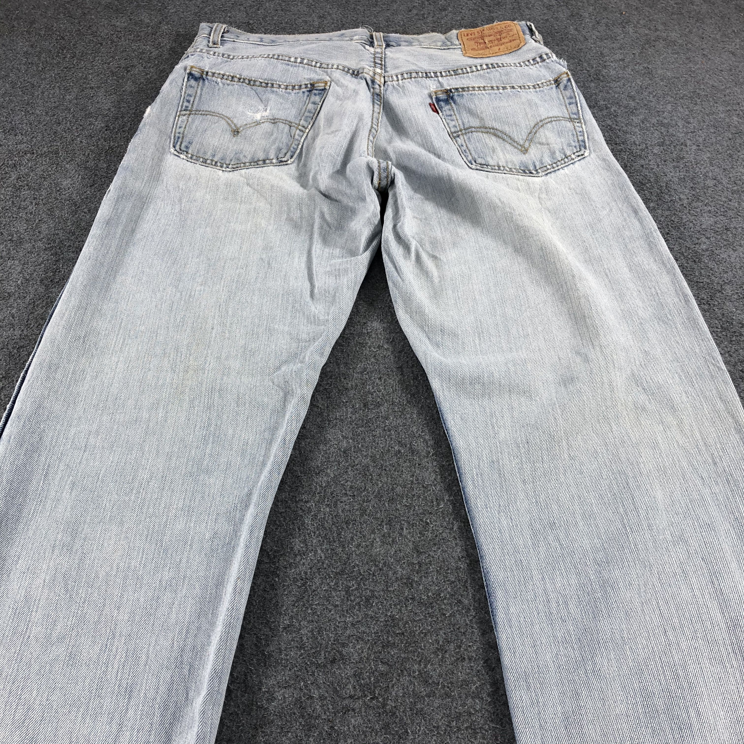 Levi's Vintage Light Wash Levis 505 Jeans-J1210 Size US 34 / EU 50 - 4 Thumbnail