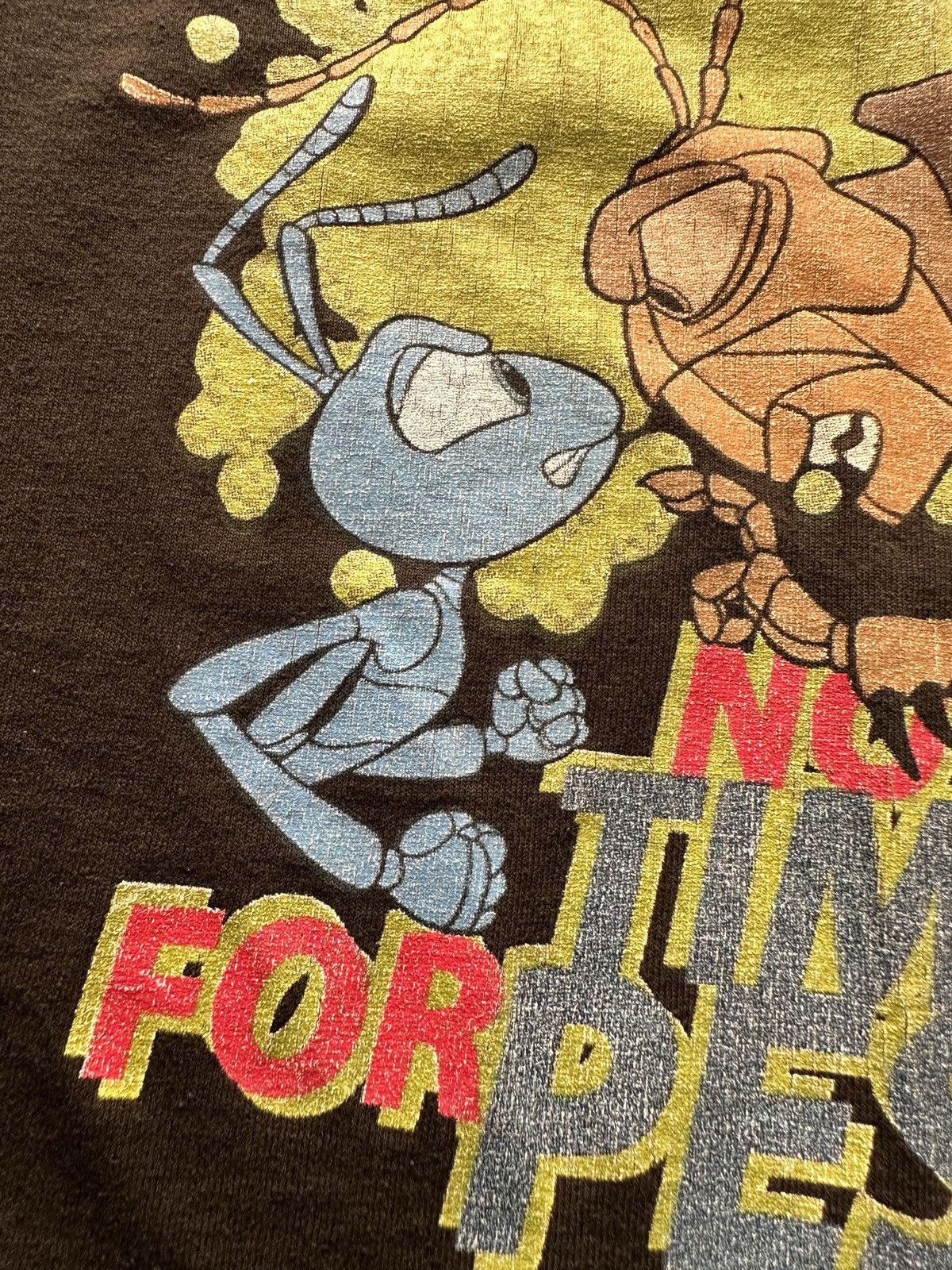 Vintage Vintage 90s A Bug's Life Disney Pixar Movie Promo Tee Size US XXS / EU 40 - 2 Thumbnail