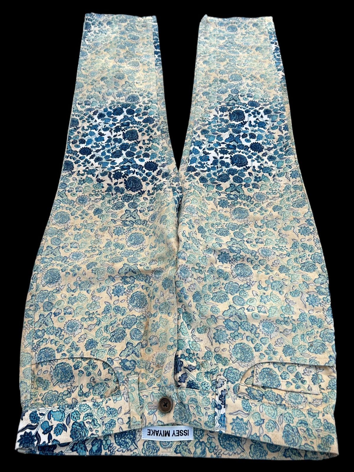 Issey Miyake × Japanese Brand × Kapital Issey Miyake Floral Tattoo Uneven dyed Pants ☠️🎌 Size US 28 / EU 44 - 7 Thumbnail