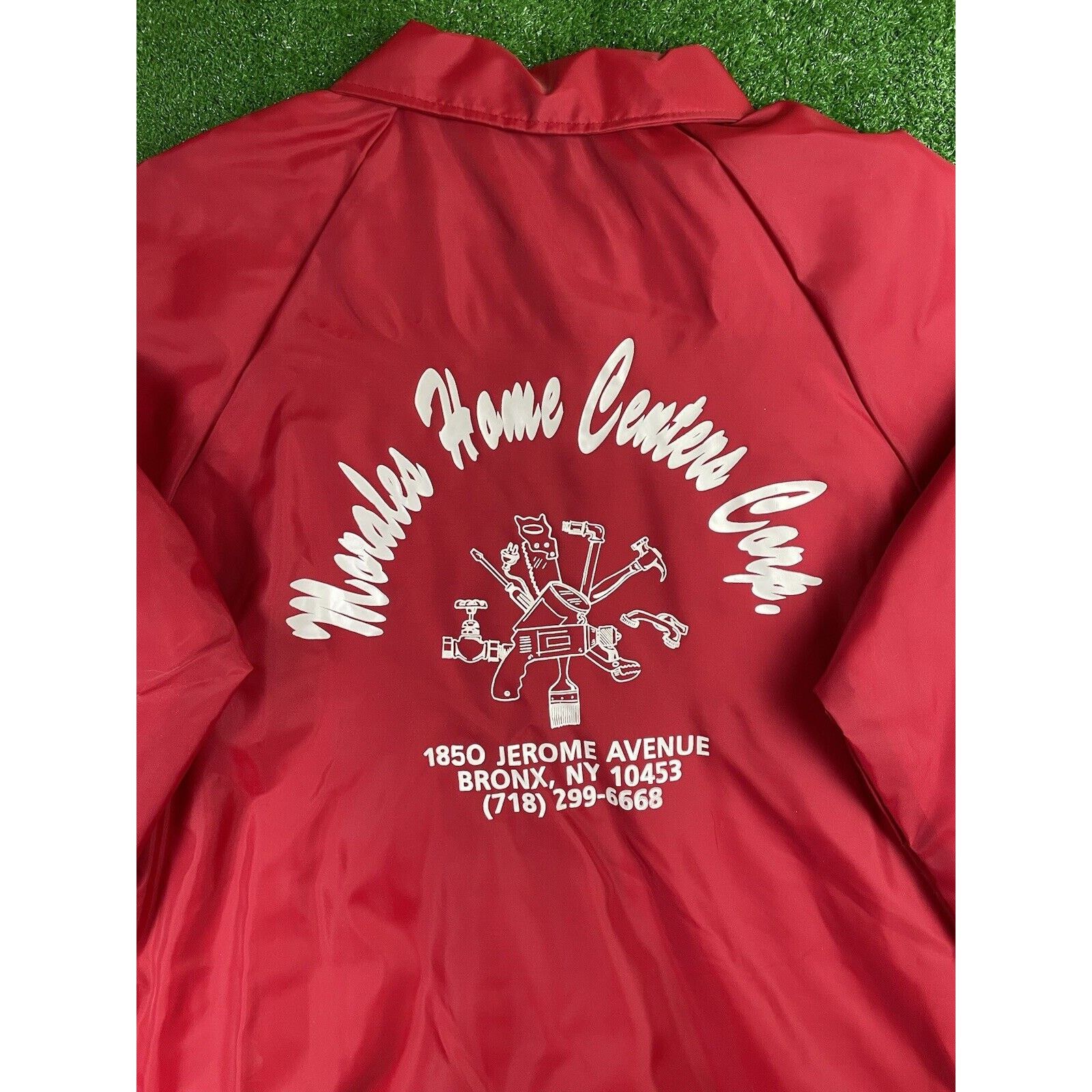 Vintage Vintage Bronx New York XL Lined Windbreaker Coach Jacket USA Size US XL / EU 56 / 4 - 2 Thumbnail