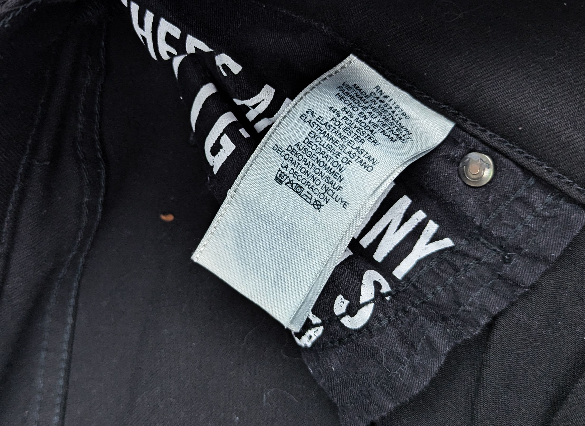 True Religion True Religion black denim jeans 32 Size US 32 / EU 48 - 4 Thumbnail