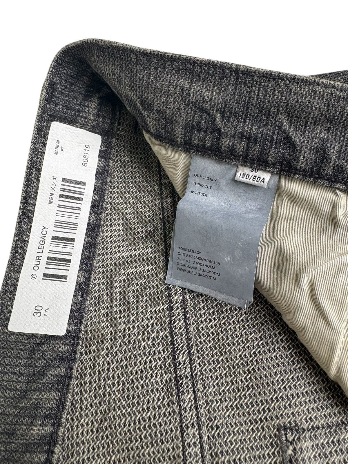 Our Legacy Our Legacy The Third Cut Jeans Ash Dust Chain Twill Size US 30 / EU 46 - 9 Thumbnail