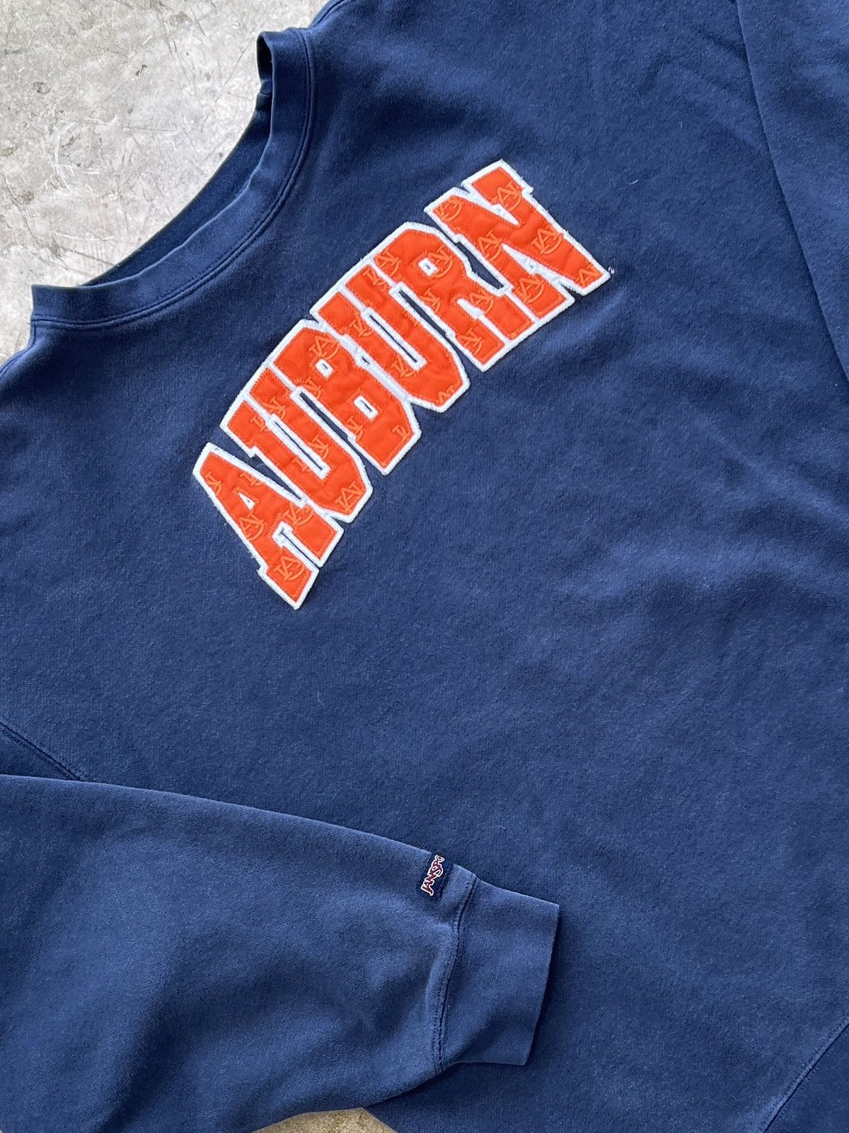 NCAA Vintage University of Auburn Logo Jansport Crewneck XL Size US XL / EU 56 / 4 - 1 Thumbnail