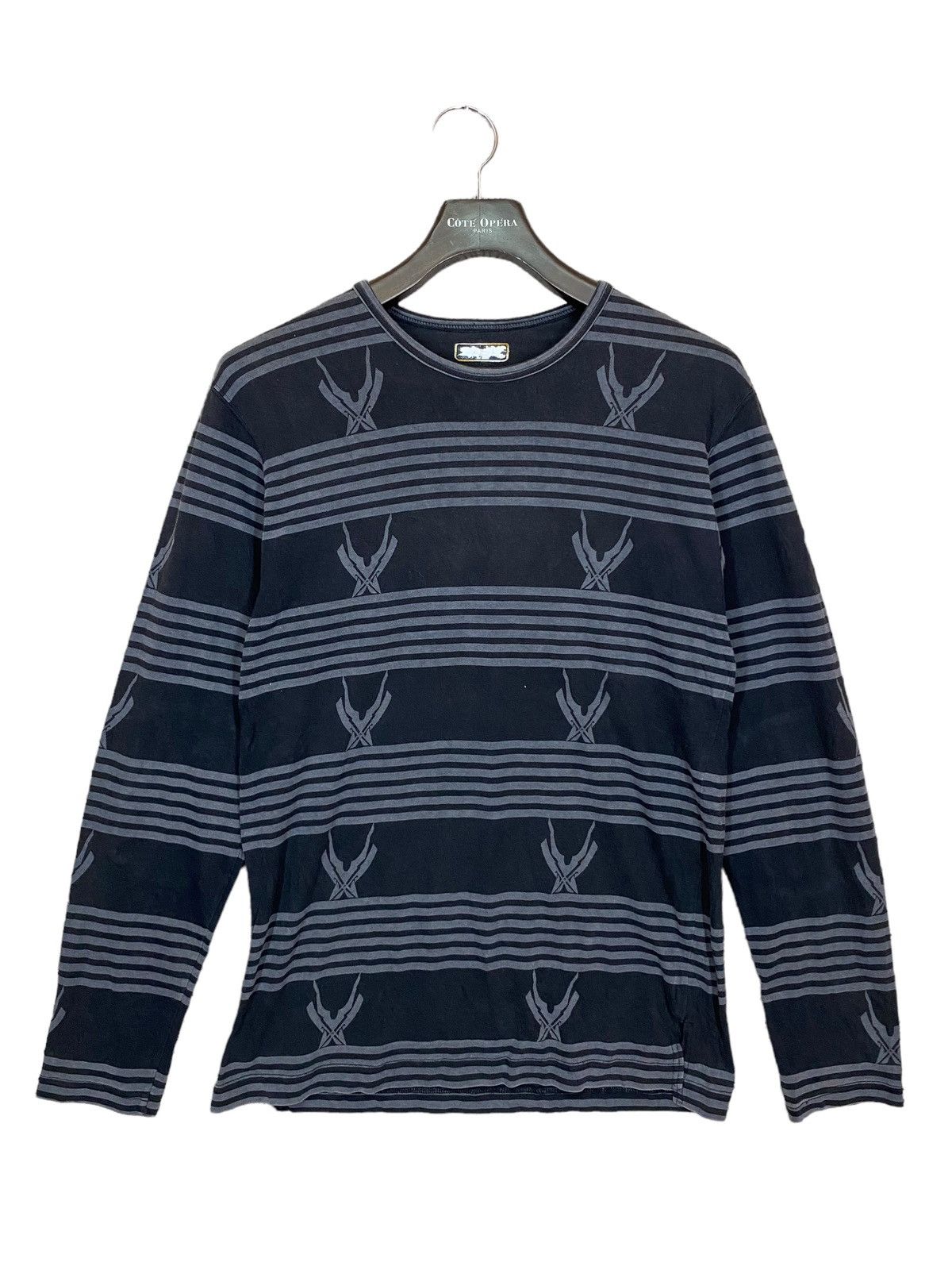 Undercover Vtg undercover jun takahashi longsleeve tshirt striped Size US M / EU 48-50 / 2 - 1 Thumbnail