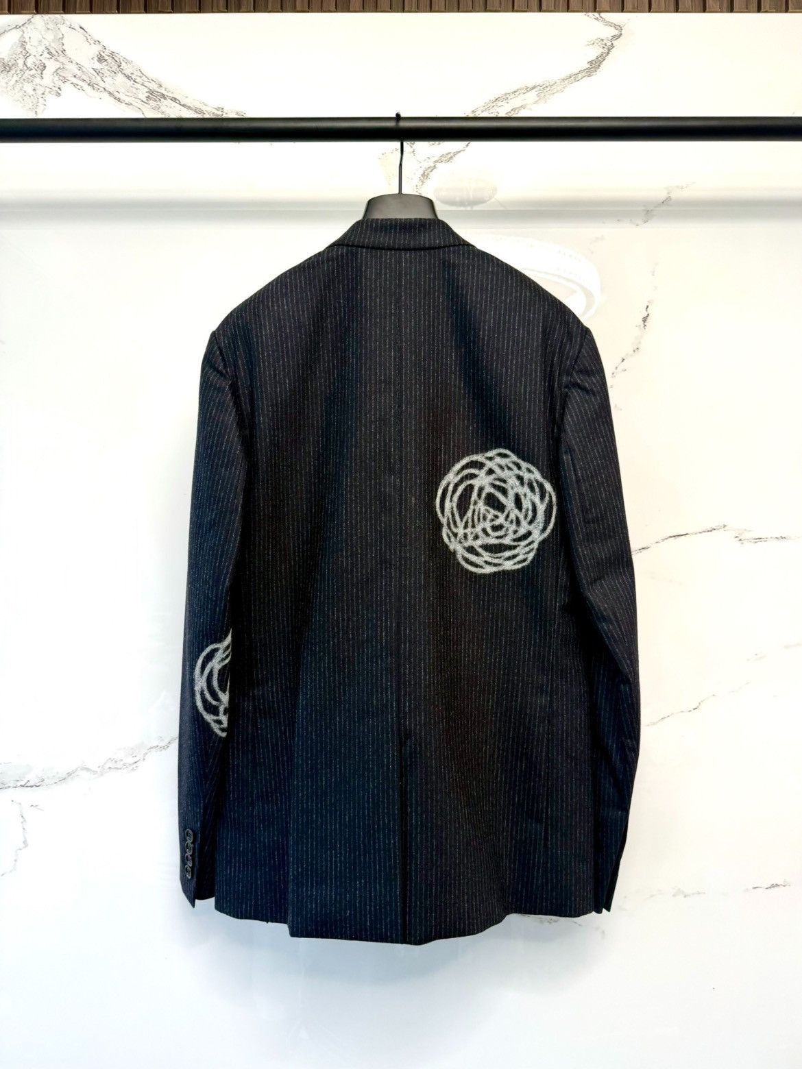 Dior Dior Dior Homme 14AW Runway Flower Stitches Jacket-2506 Size US S / EU 44-46 / 1 - 3 Thumbnail