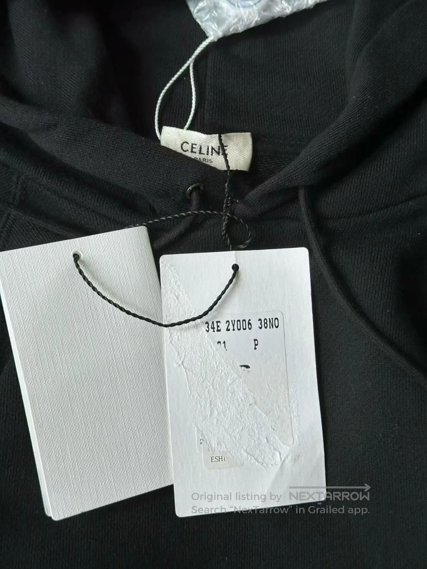 Celine Celine Back Logo Hoodie. Size S / US 4 / IT 40 - 4 Thumbnail