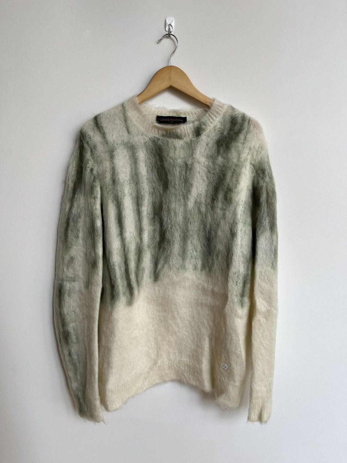 Louis Vuitton Louis Vuitton SS19 Plain Rainbow Dyed Mohair Sweater Size US S / EU 44-46 / 1 - 1 Thumbnail
