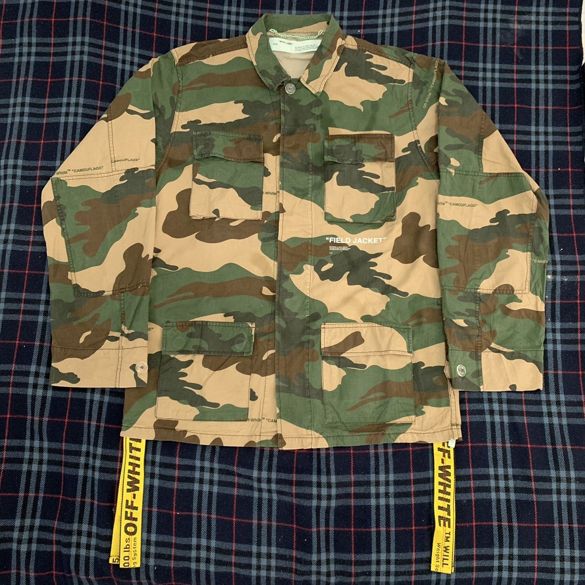 OFF-WHITE c/o Virgil Abloh Field Jacket (Camouflage)