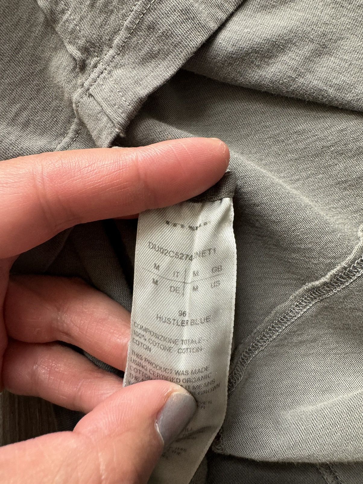 Rick Owens Rick Owens DRKSHDW crater oversized T Shirt Size US M / EU 48-50 / 2 - 6 Thumbnail