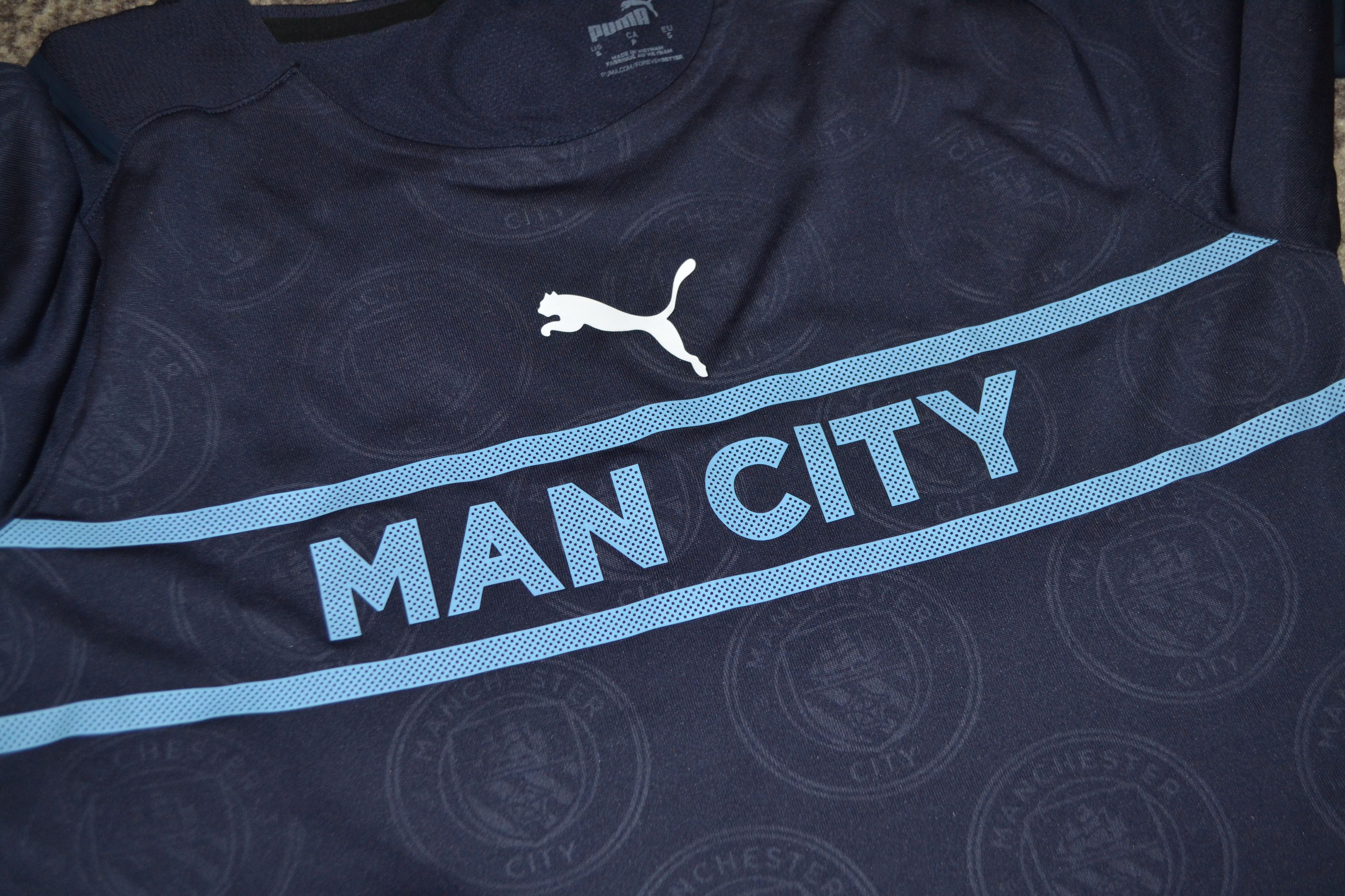 Puma Manchester City Third Player Issue Shirt 2021 2022 Jersey Size US S / EU 44-46 / 1 - 5 Thumbnail