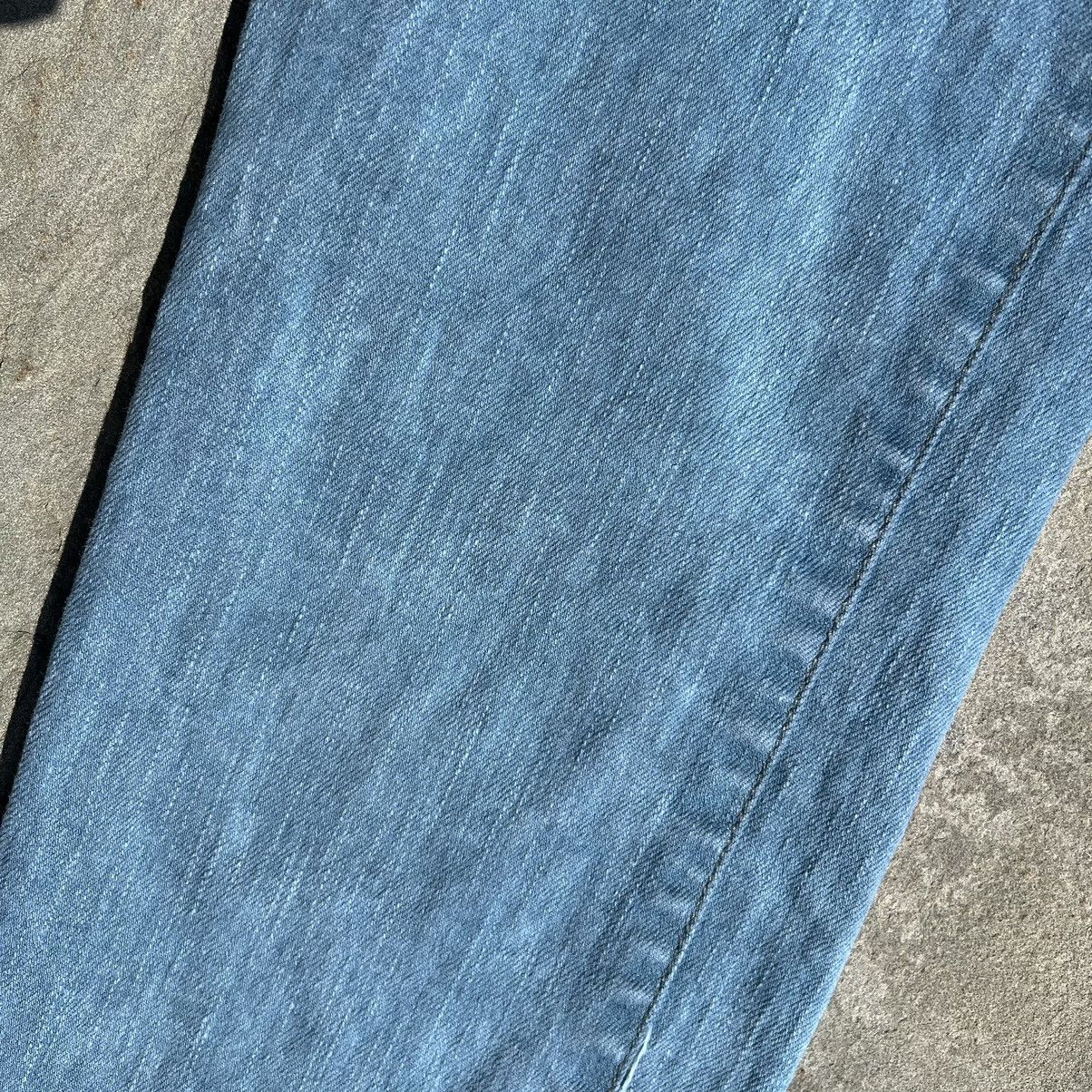 American Rag Overdyed Washed Blue Straight Leg Jeans Size 32" / US 10 / IT 46 - 5 Thumbnail
