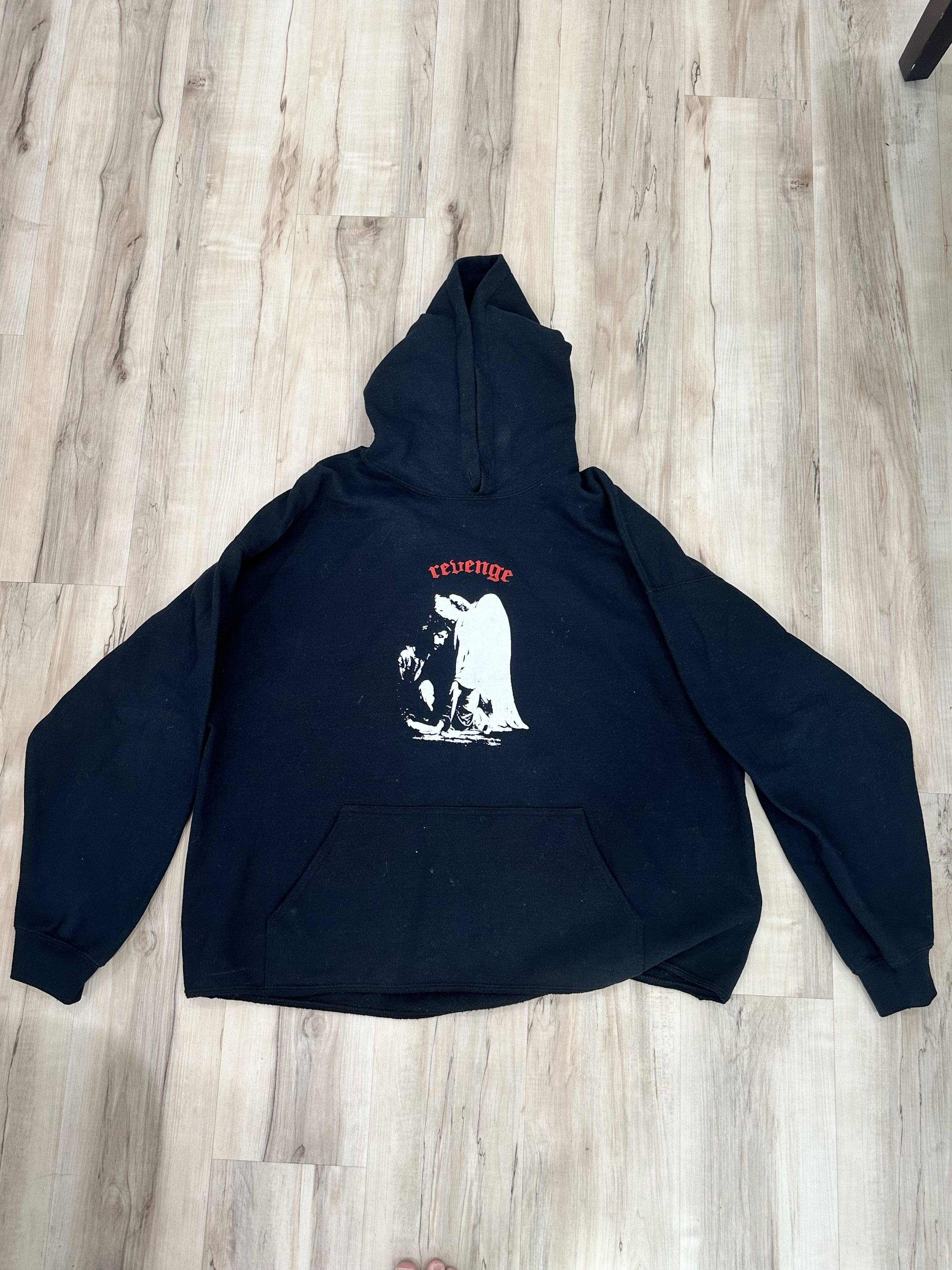 Revenge Revenge XXXTentacion Angel Hoodie 2017 Tour Size XXL - Rare Size US XXL / EU 58 / 5 - 1 Thumbnail