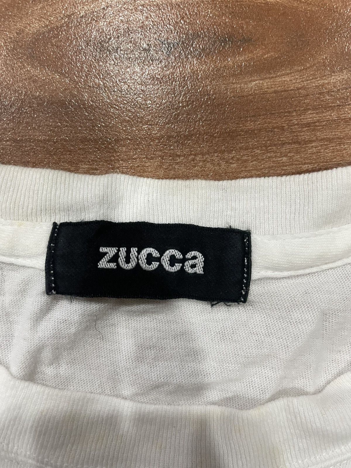 Zucca Zucca White Tshirt Size L / US 10 / IT 46 - 5 Thumbnail