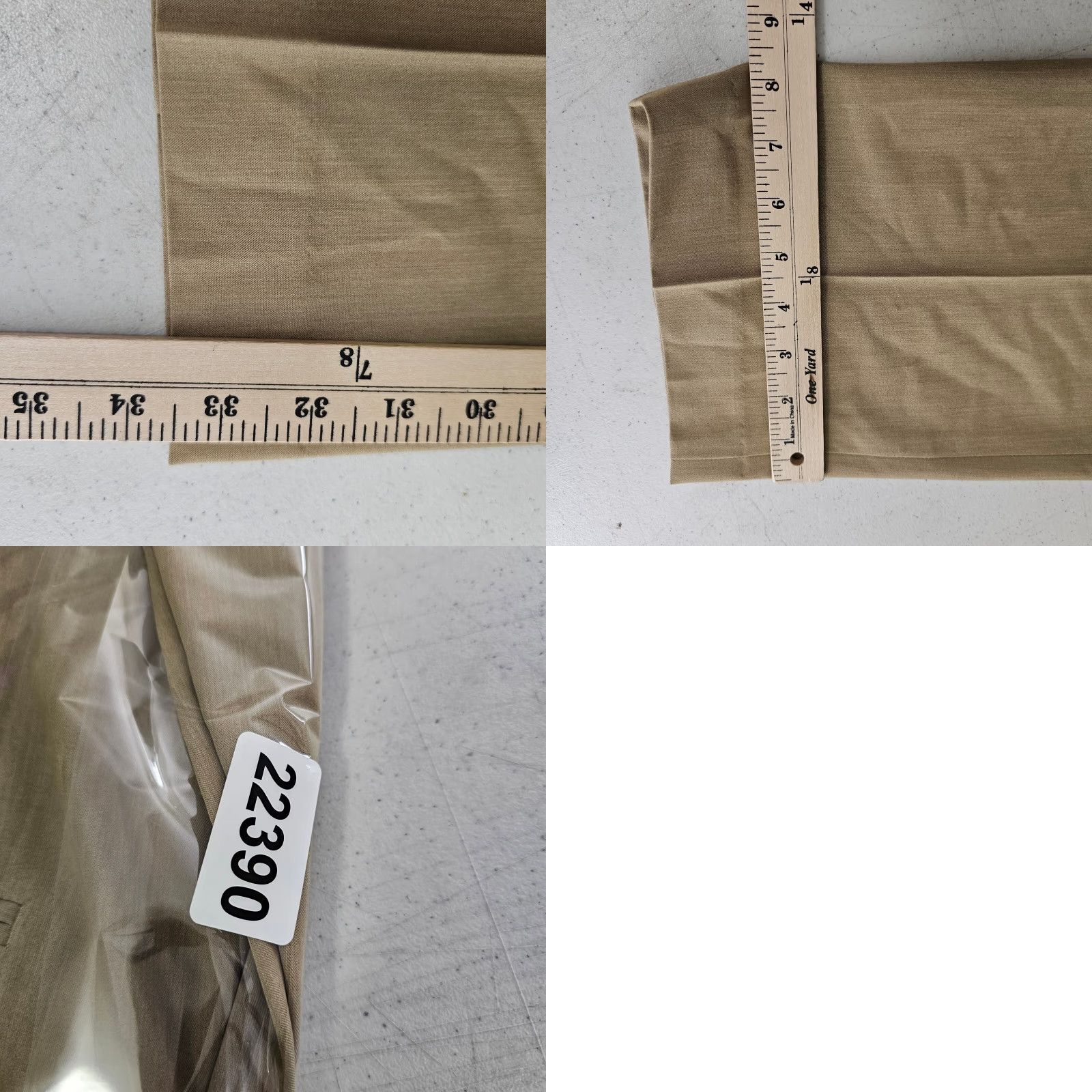 Perry Ellis Perry Ellis Dress Pants Mens 36x34 Khaki Modern Fit Comfort Trousers Slacks Size US 36 / EU 52 - 9 Thumbnail