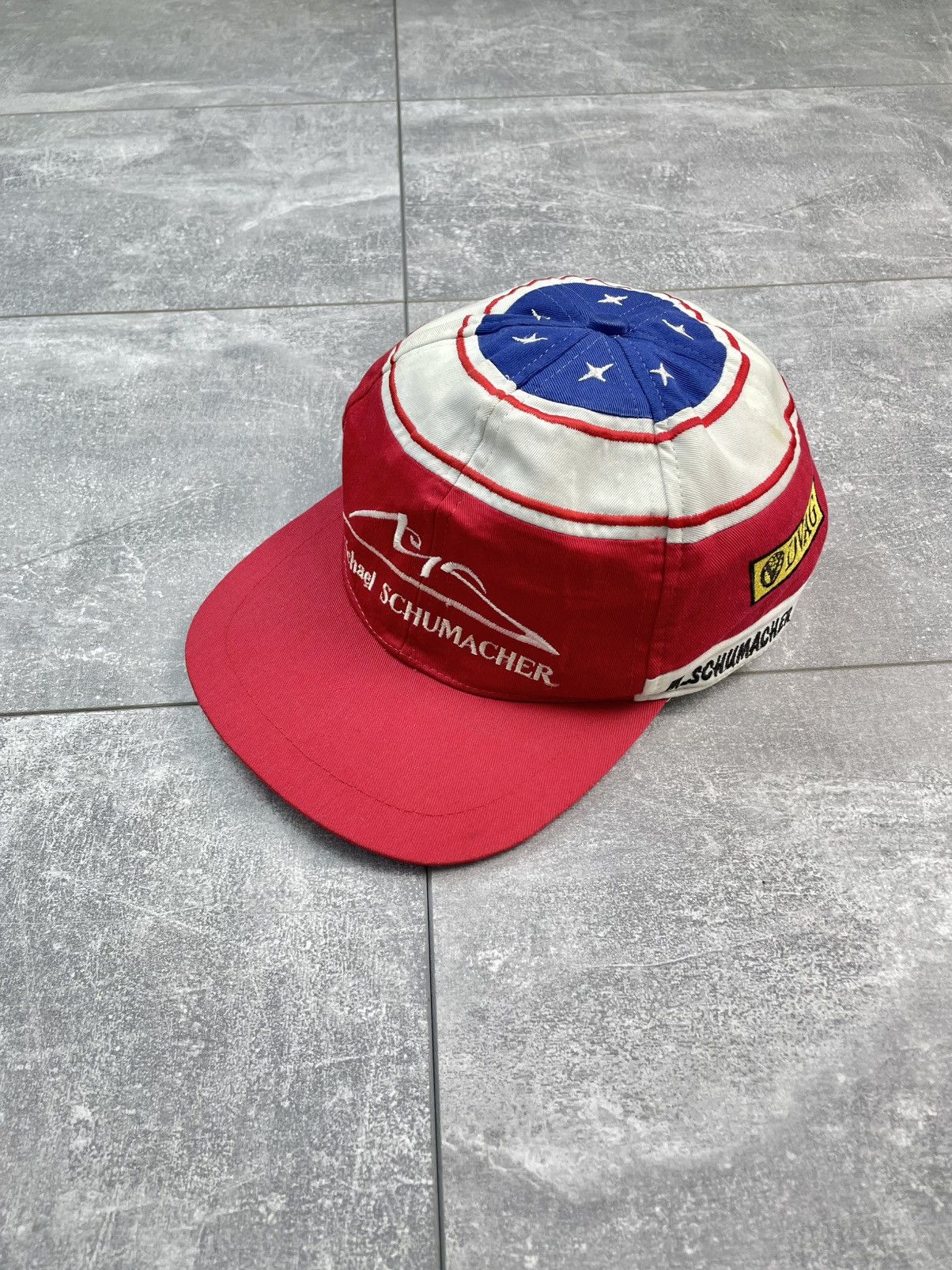 Formula 1 NWT Michael Schumacher 1998 DVAG Ferrari F1 Vintage Cap Size ONE SIZE - 2 Thumbnail
