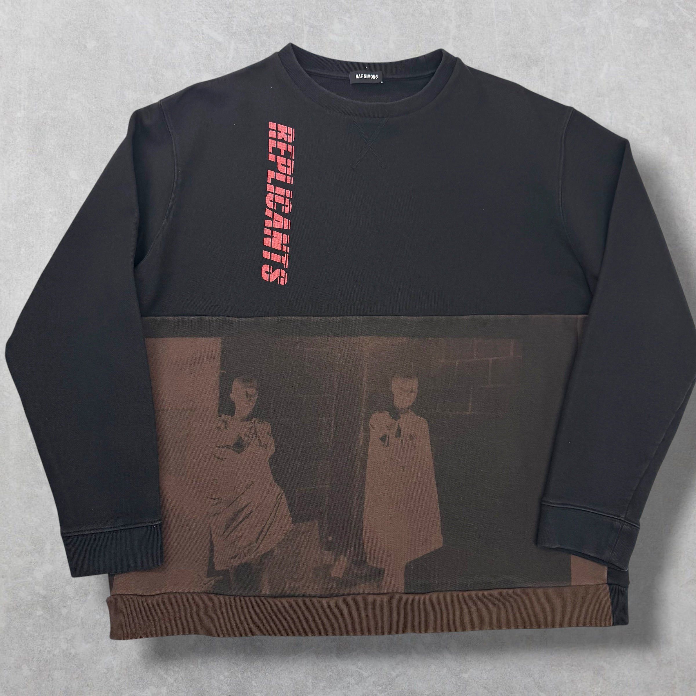 Raf Simons Raf Simons Replicants Oversized Crewneck M (XL) Size US XL / EU 56 / 4 - 1 Thumbnail
