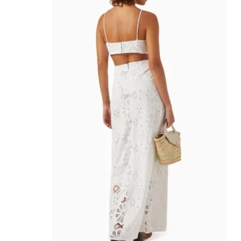 Free People New Free People Especia Memoria Dress $350 SMALL Off-White Size S / US 4 / IT 40 - 4 Thumbnail