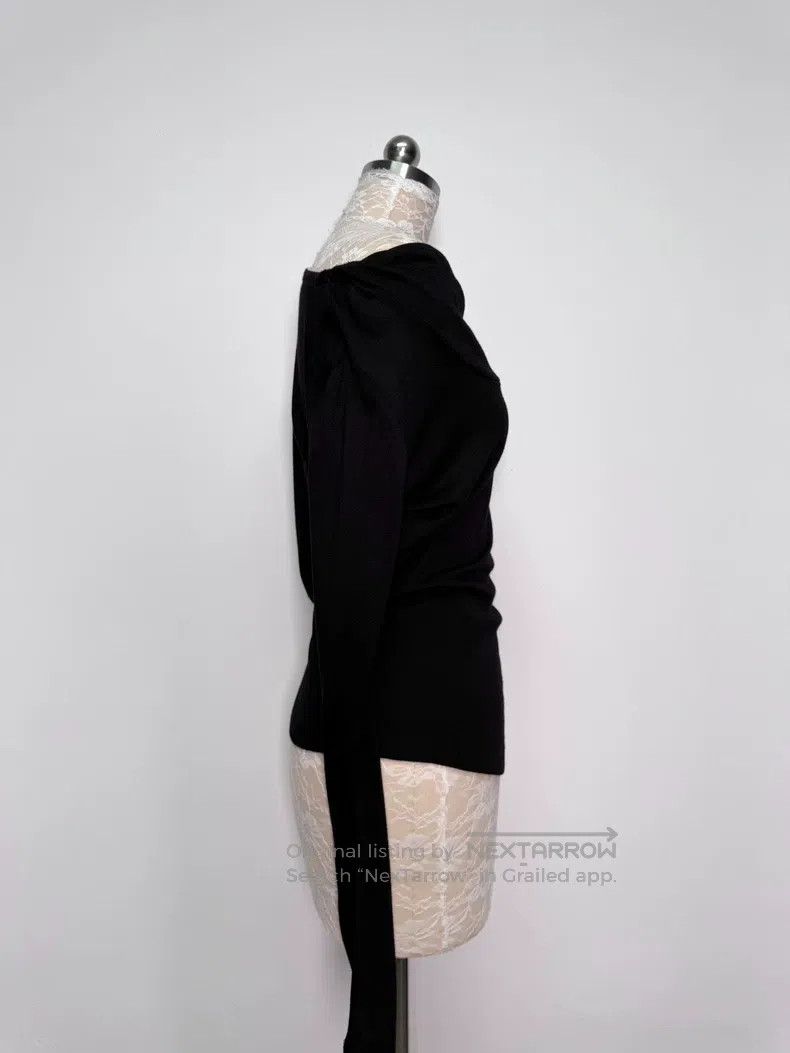 Vivienne Westwood Vivienne Westwood Black Off Shoulder Long Sleeve Top, Can Size M / US 6-8 / IT 42-44 - 5 Thumbnail