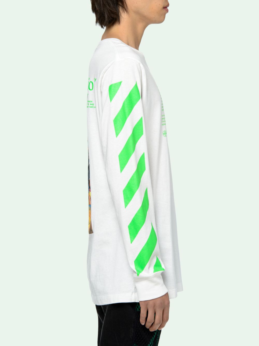 Off-White White Pascal Painting Golden Ratio Long Sleeve T-shirt Size US M / EU 48-50 / 2 - 3 Thumbnail