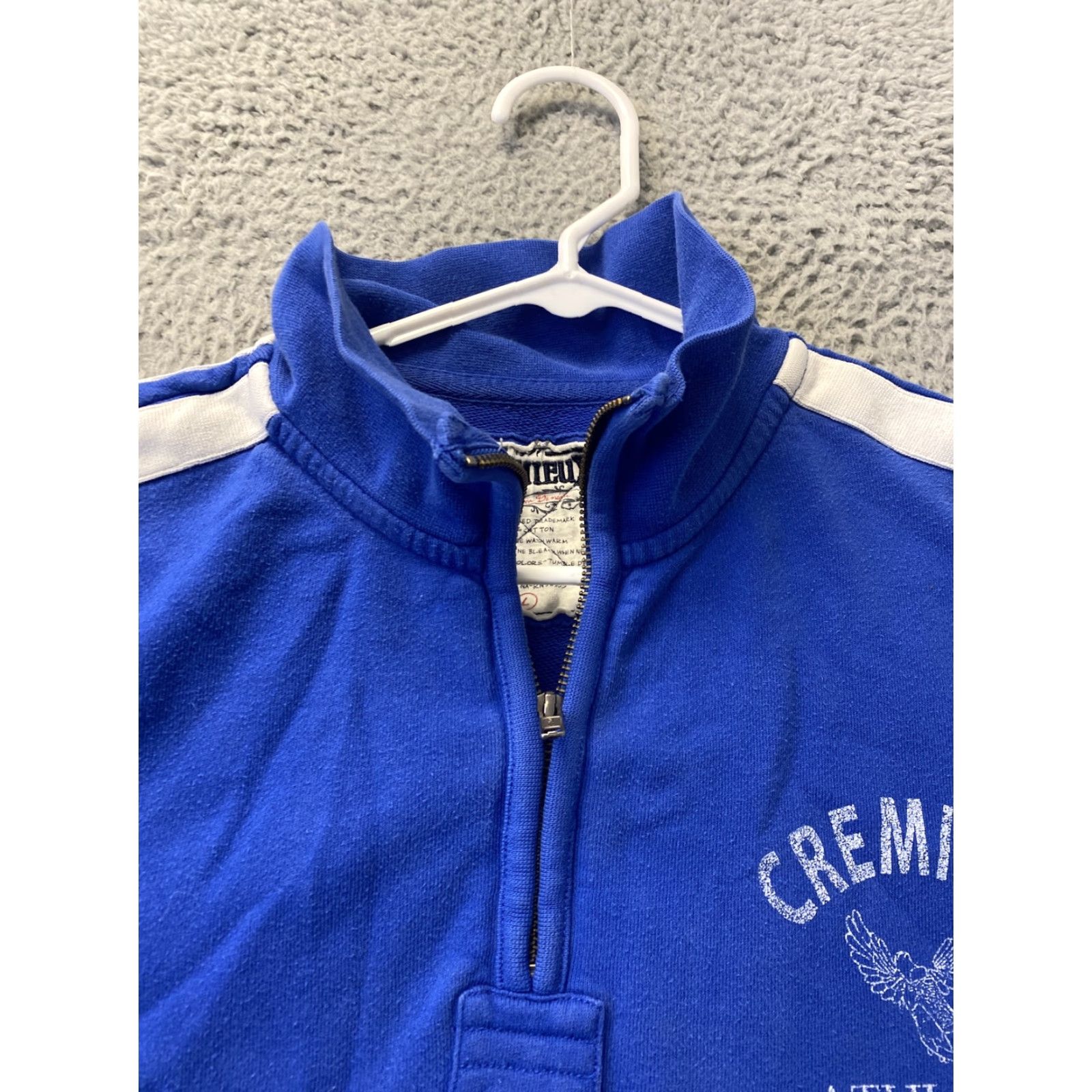 Cremieux Daniel Cremieux Quarter Zip Pullover Sweater Sweatshirt Adult L Blue /102-38 Size US L / EU 52-54 / 3 - 3 Thumbnail