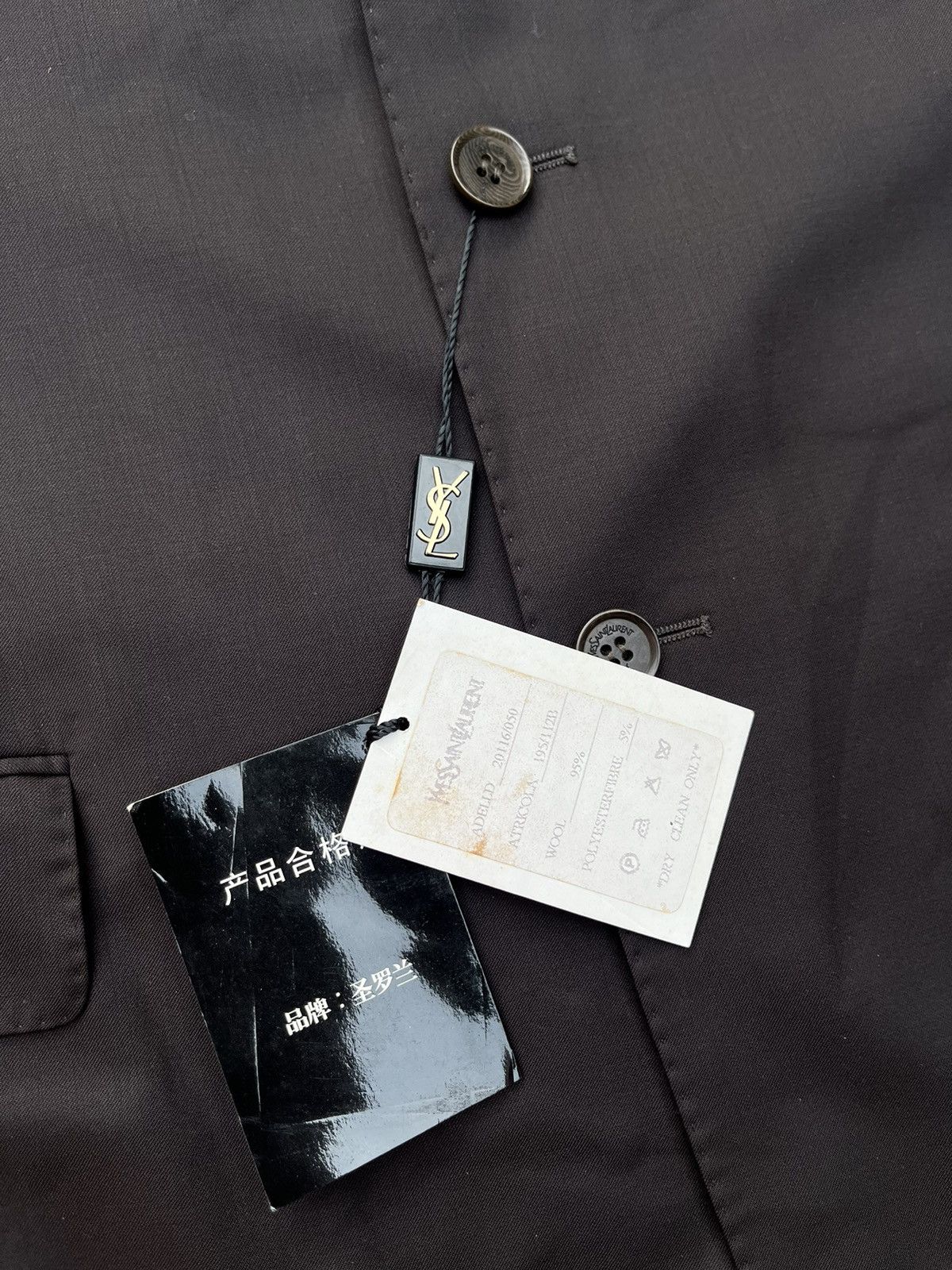 Yves Saint Laurent BRAND NEW YVES SAINT LAURENT JACKET Size US M / EU 48-50 / 2 - 6 Thumbnail