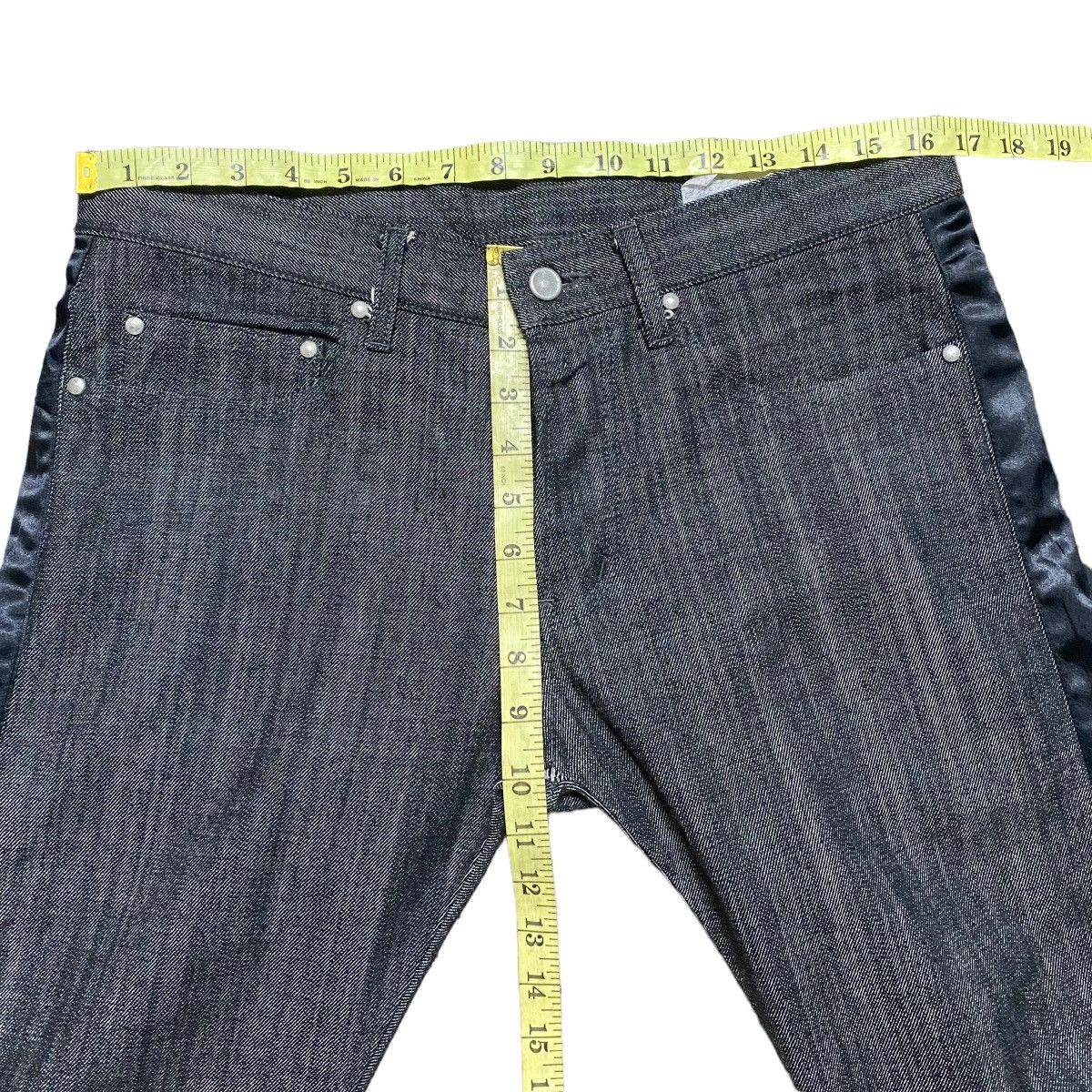 Davit Meursault Japan Davit Meursault Denim Jeans Side Lace Size US 32 / EU 48 - 16 Thumbnail