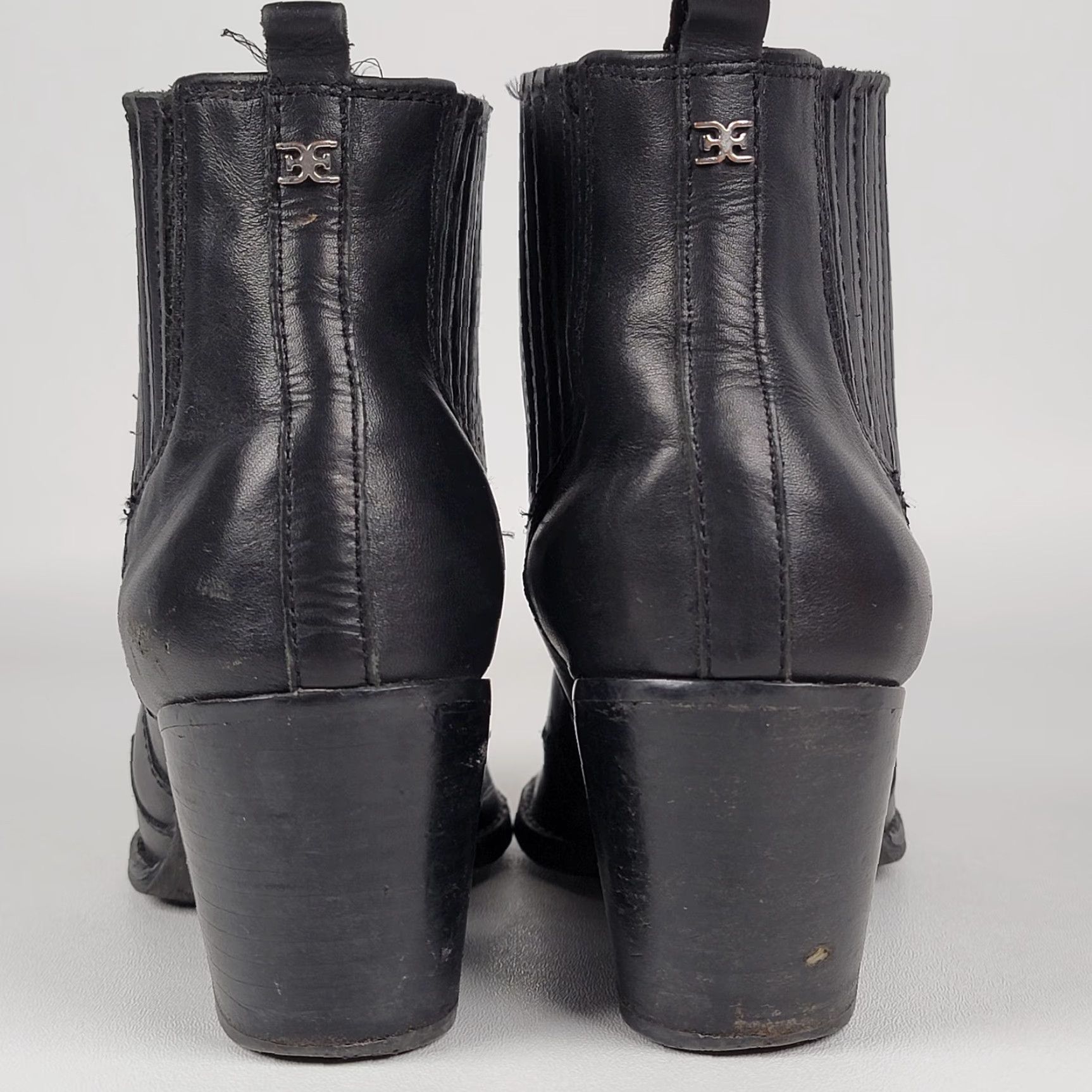 Sam Edelman Sam Edelman Black Winona Leather Western Boots Women 9 M Size US 9 / IT 39 - 7 Thumbnail