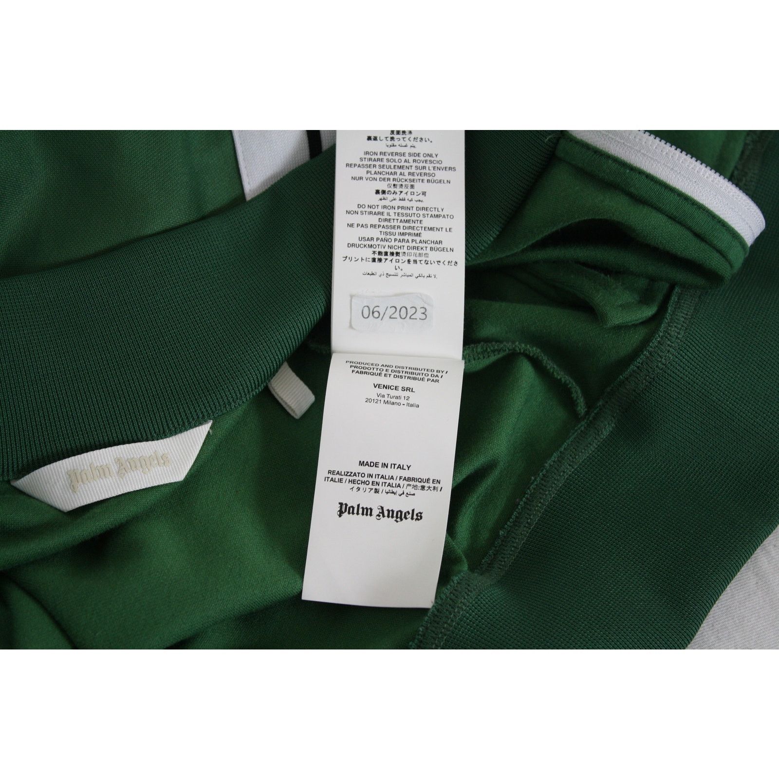 Palm Angels Palm Angels Spell Out Green Track Jacket Youth 12 Years Size XL / US 12-14 / IT 48-50 - 8 Thumbnail