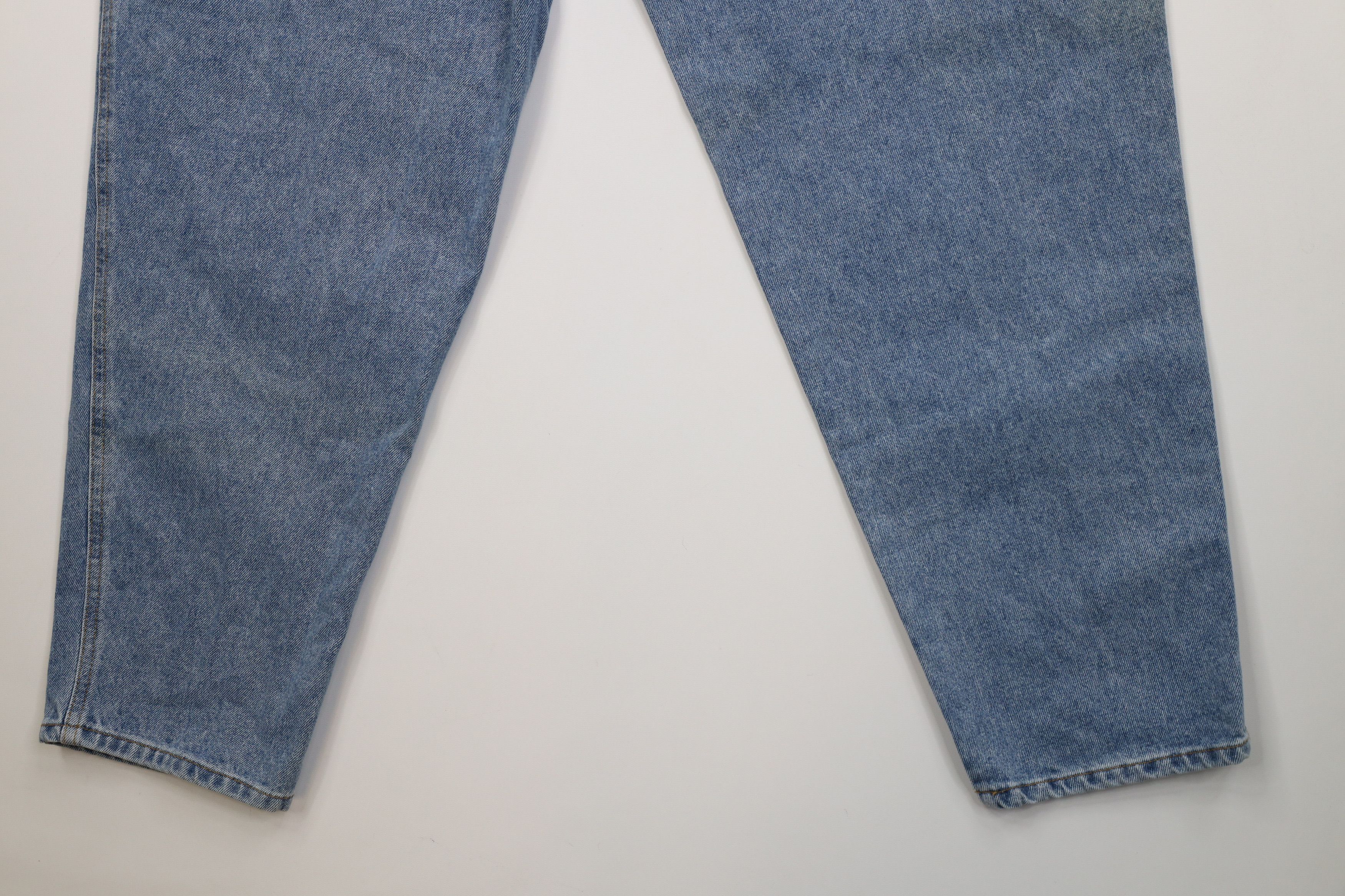 Vintage Deadstock Vintage 90s Streetwear Fit Denim Jeans Blue Cotton Size 24" / US 00 / IT 34 - 13 Thumbnail