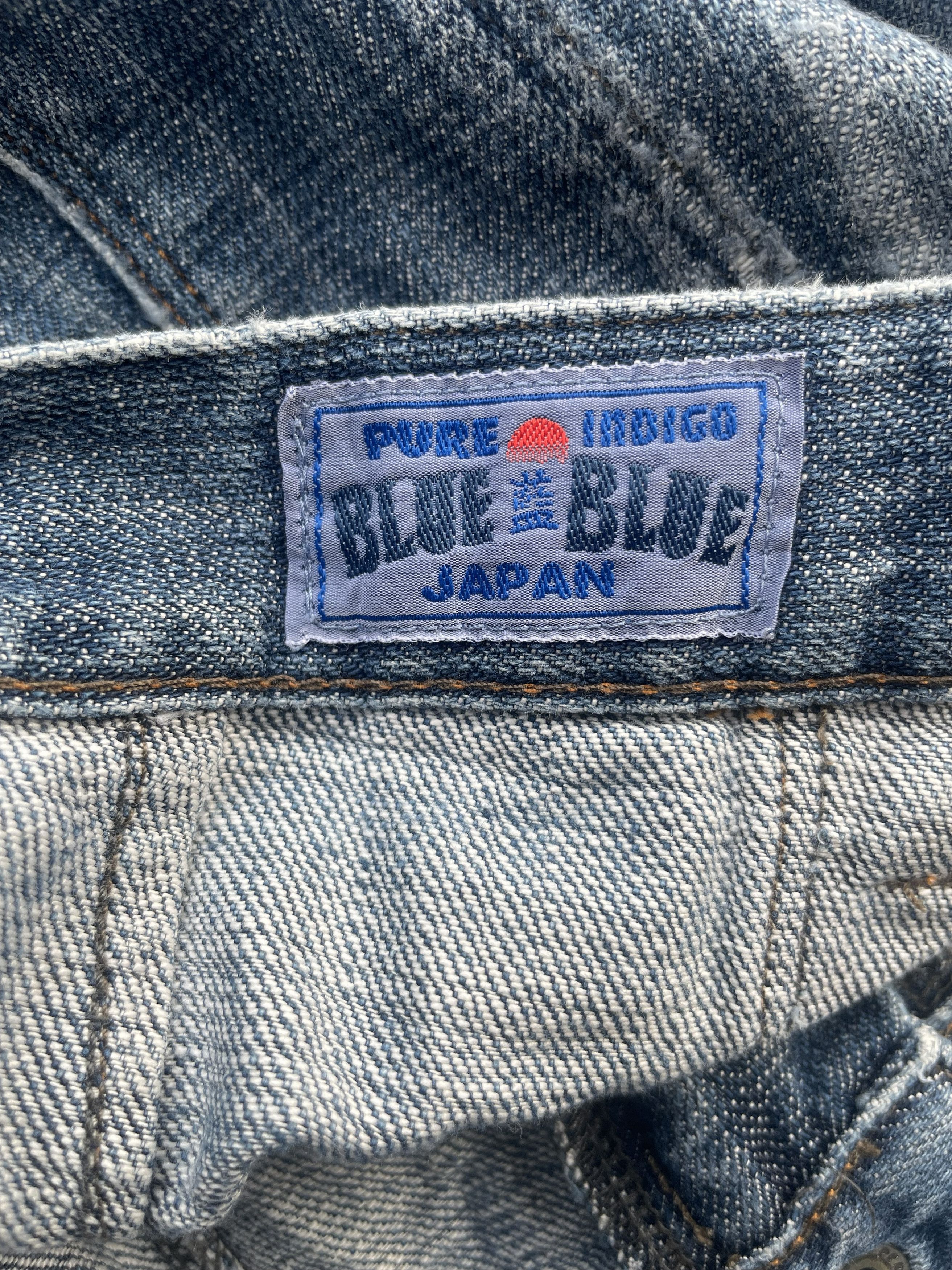 Blue Blue Japan Vintage Blue Blue Japan Jeans Size US 31 - 12 Thumbnail