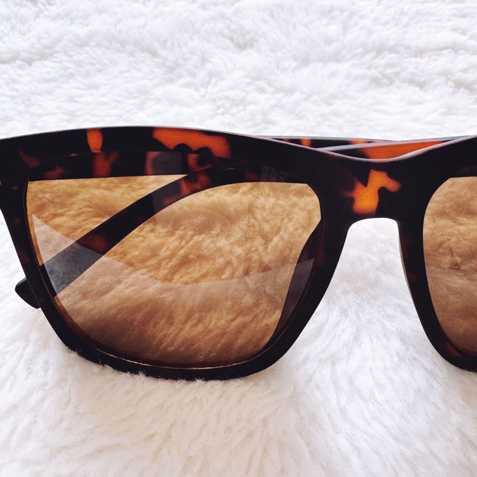 Other Otto Tortoise Brown Angular Frame Sunglasses Size ONE SIZE - 2 Thumbnail