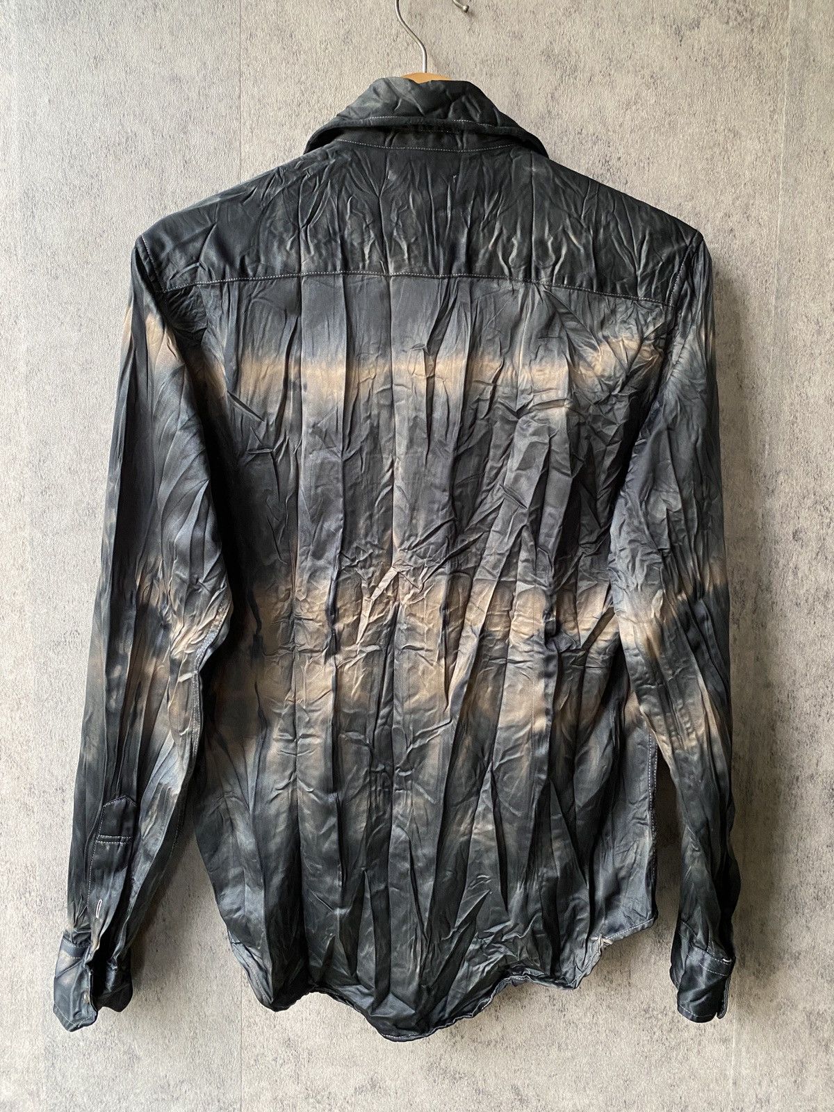 Japanese Brand × semanticdesign Semantic Design Japan Slim Fit Dyed Button Up Shirt Size US M / EU 48-50 / 2 - 3 Thumbnail