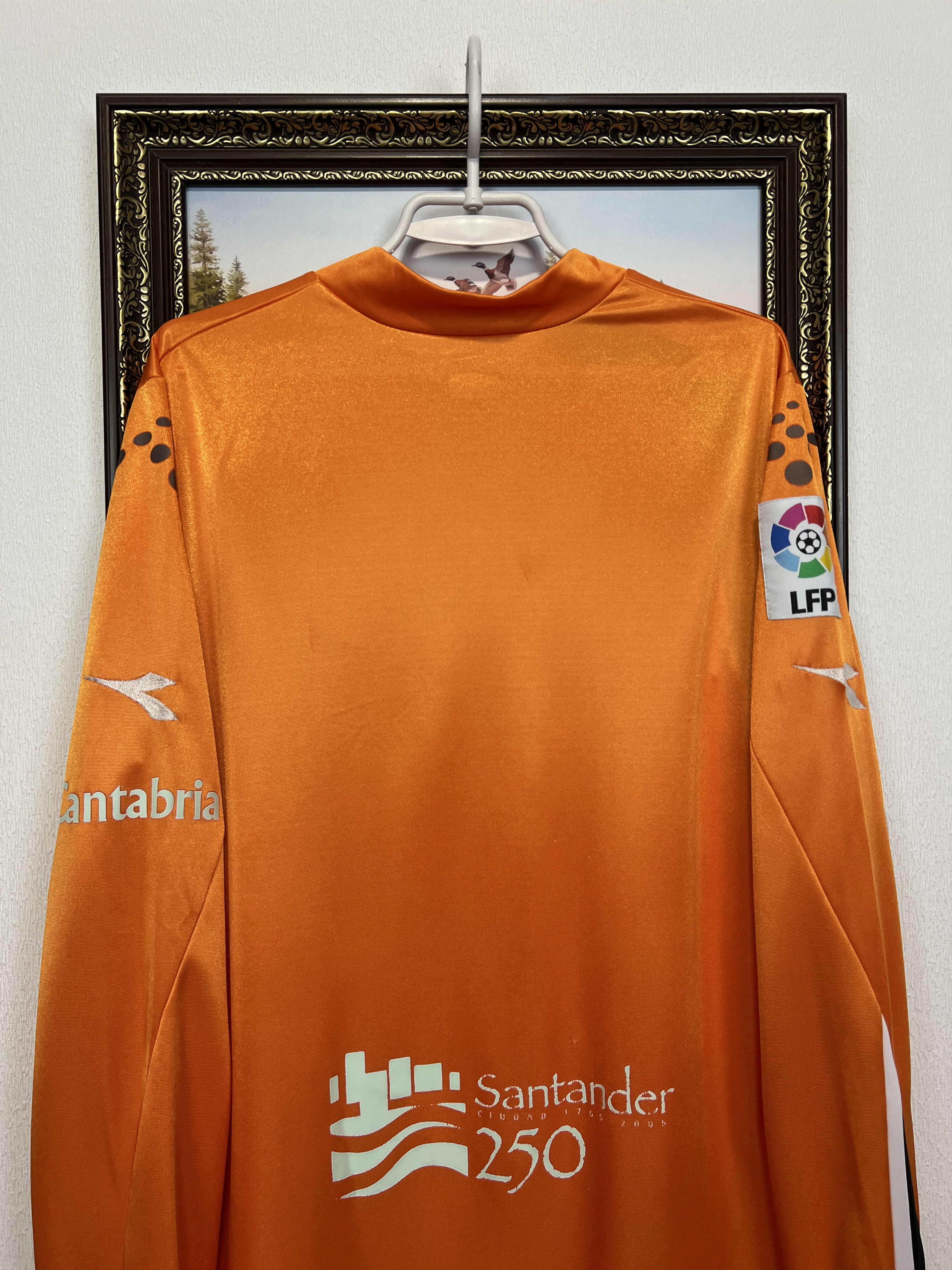 Diadora Racing Santander Goalkeeper football shirt Soccer Jersey Size US XXL / EU 58 / 5 - 11 Thumbnail