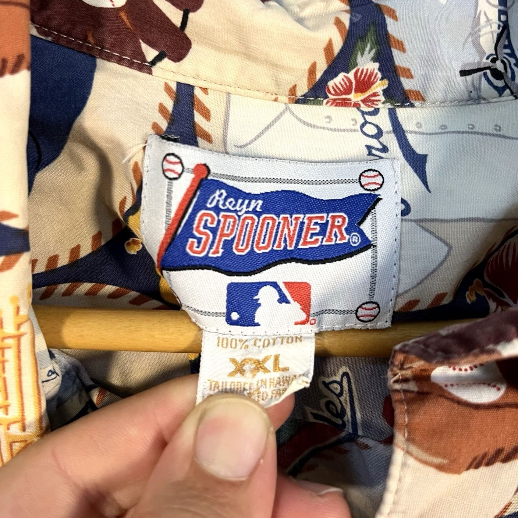 Reyn Spooner VINTAGE Reyn Spooner Shirt Mens 2XL Dodgers Los Angeles Brooklyn Button Size US XXL / EU 58 / 5 - 3 Thumbnail