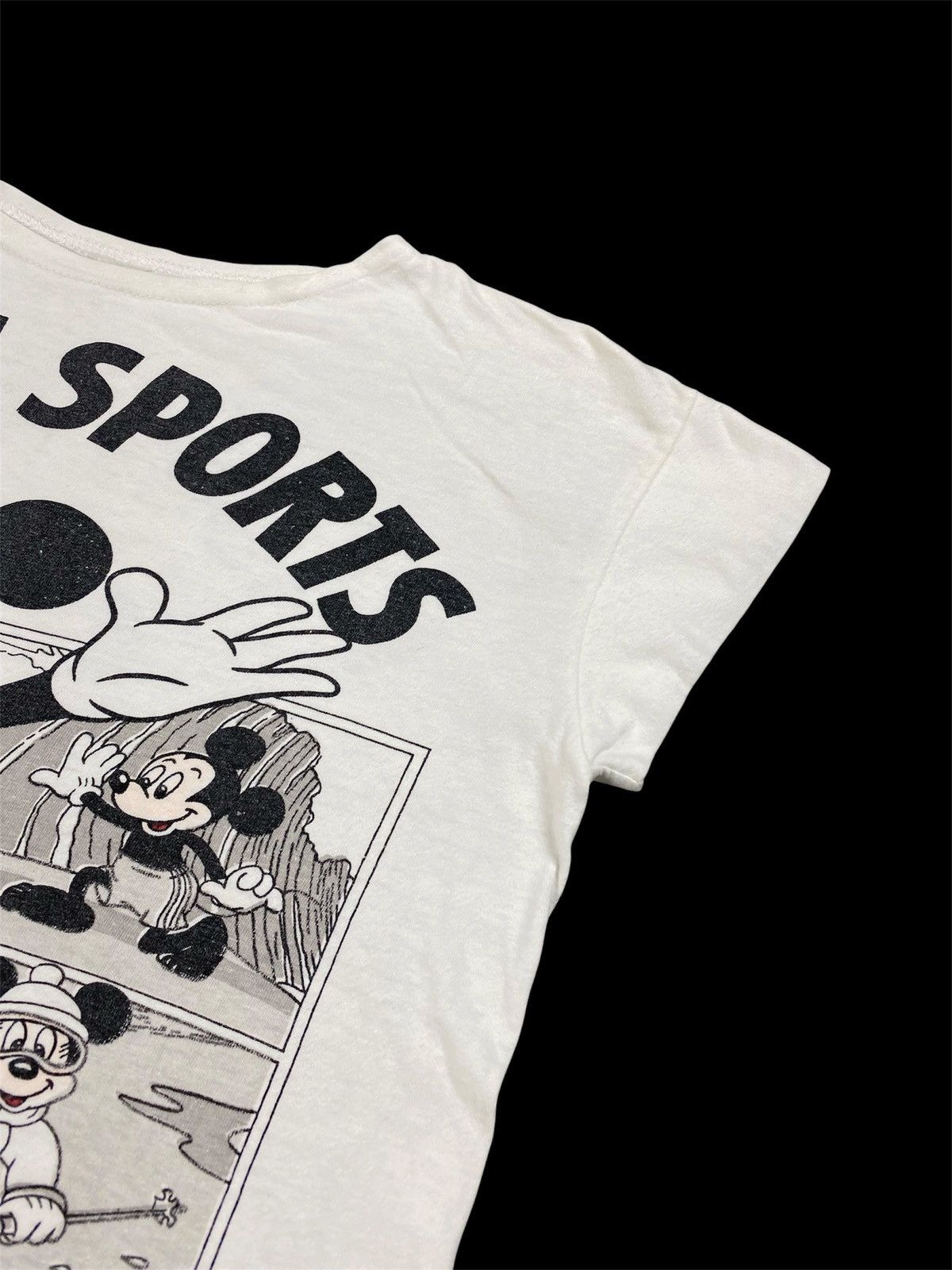 Vintage Vintage Mickey Mouse I Love Sports Sleeveless T-Shirt Size US XS / EU 42 / 0 - 5 Thumbnail