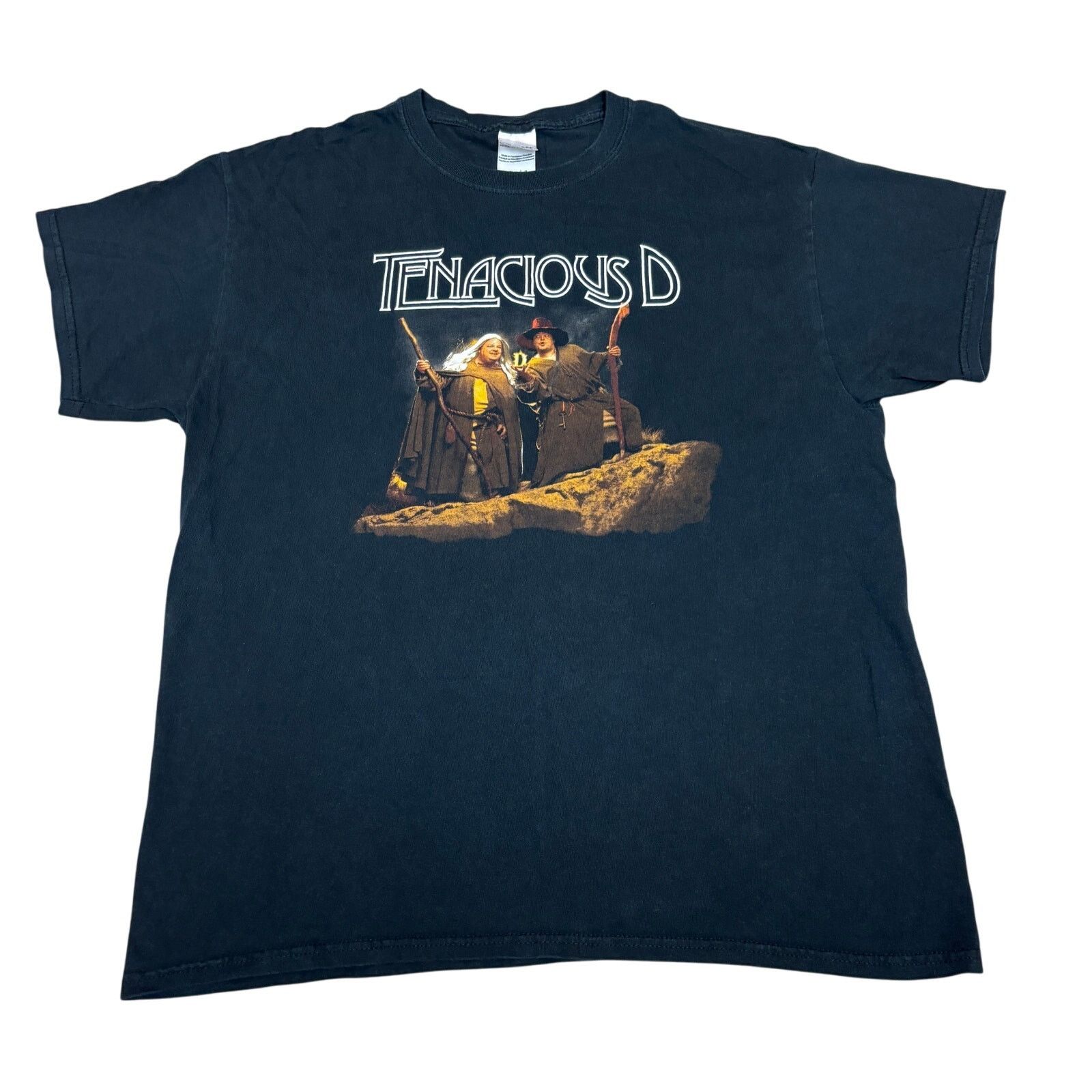 Gildan × Vintage Vintage Y2K Tenacious D Band Tee Men's Large Jack Black Size US L / EU 52-54 / 3 - 1 Thumbnail