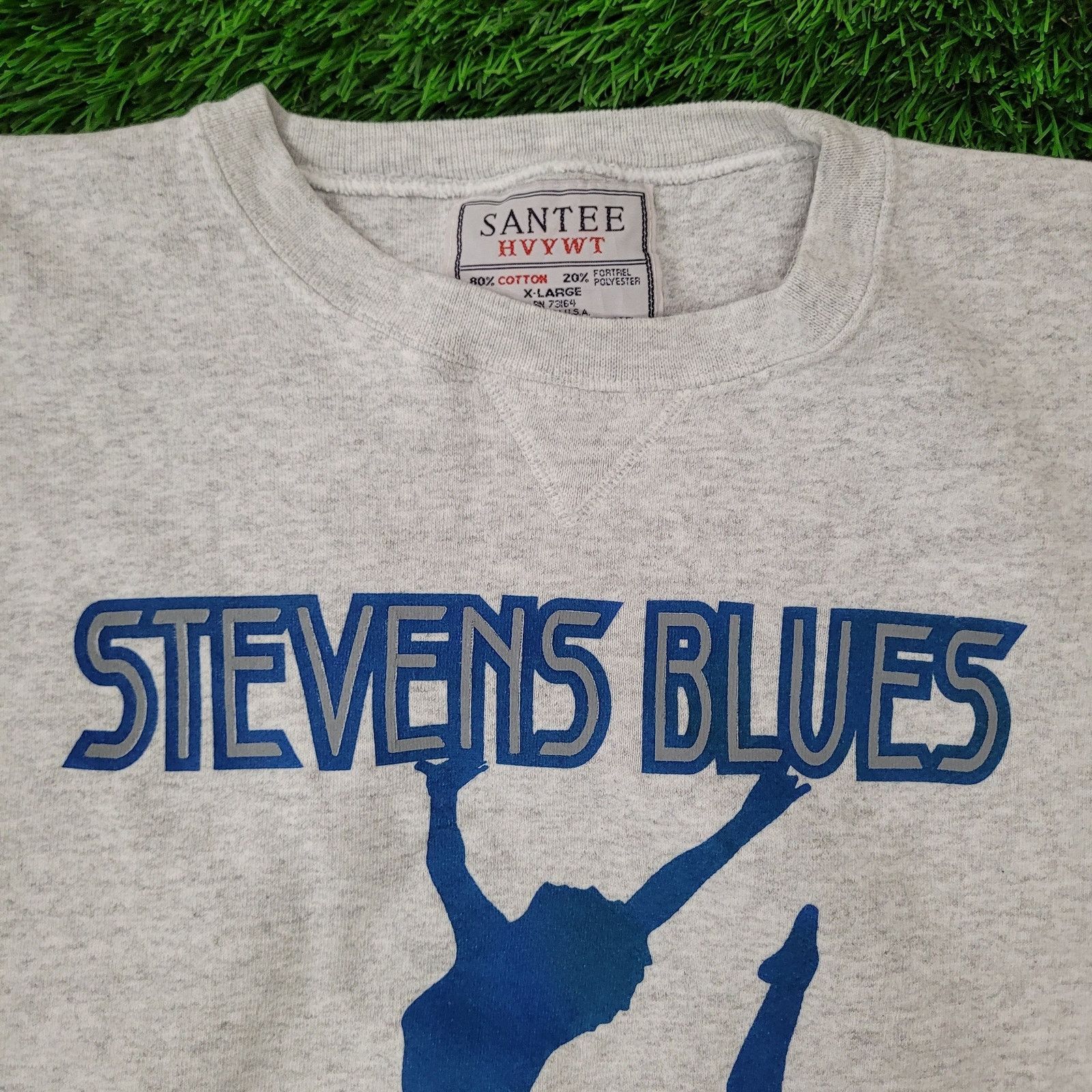 Vintage Vintage 1998 Santee Steven-Blues Sweatshirt Womens XL 26x27 Size XL / US 12-14 / IT 48-50 - 9 Thumbnail