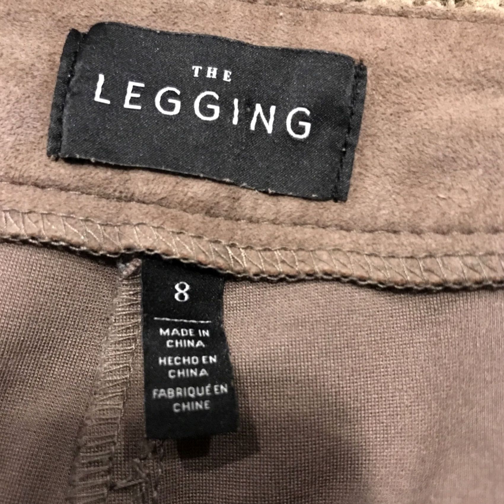 White House Black Market White House Black Market The Legging Woman’s Brown Leather Pants 8 A3 Size 30" / US 8 / IT 44 - 2 Thumbnail