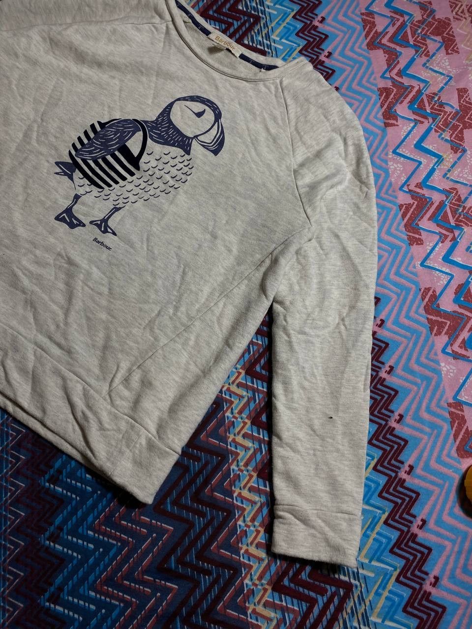 Barbour Women Sweatshirt Sweater Pullover Jumper Logo Size XL / US 12-14 / IT 48-50 - 15 Thumbnail
