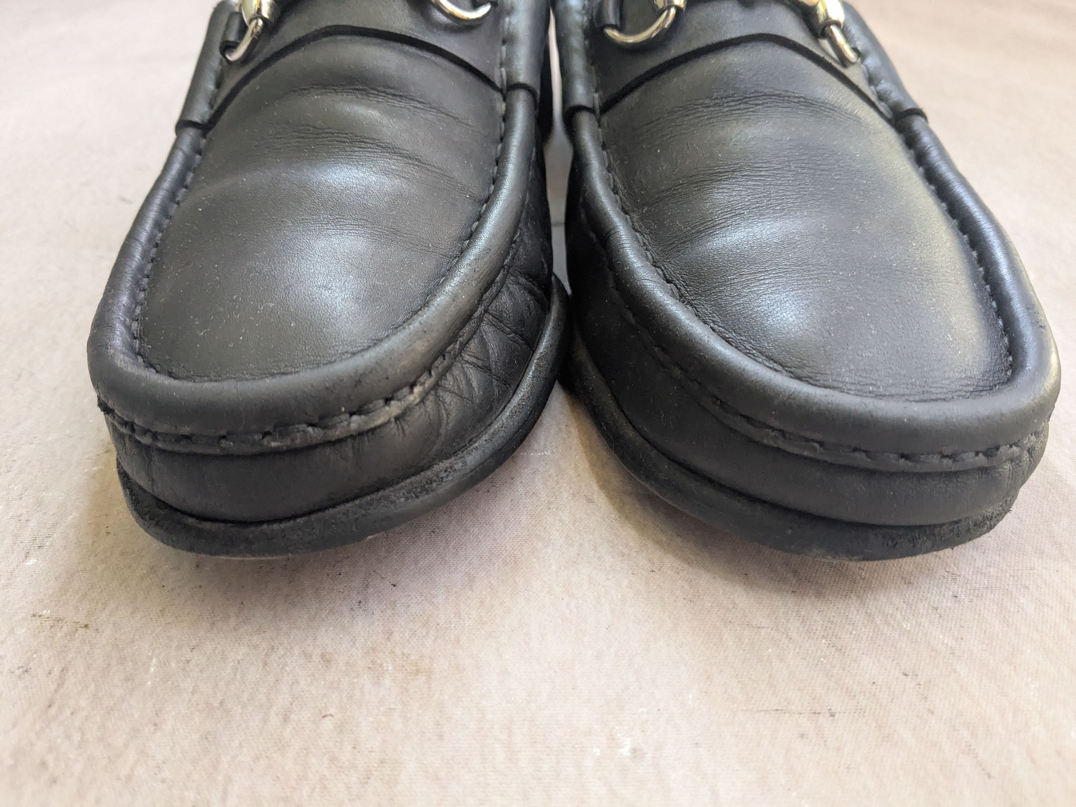 Gucci Gucci Horsebit Loafers Black 10 D Leather Snaffle Tom Ford Size US 10 / EU 43 - 4 Thumbnail