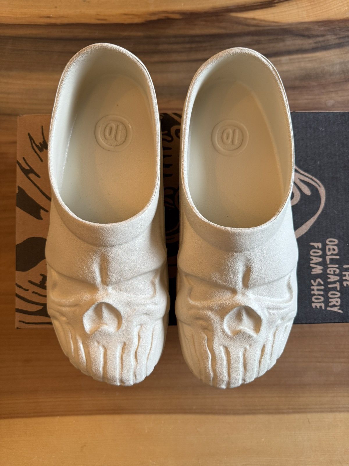 Warren Lotas Warren Lotas Obligatory Foam Shoe (Skull) | Grailed